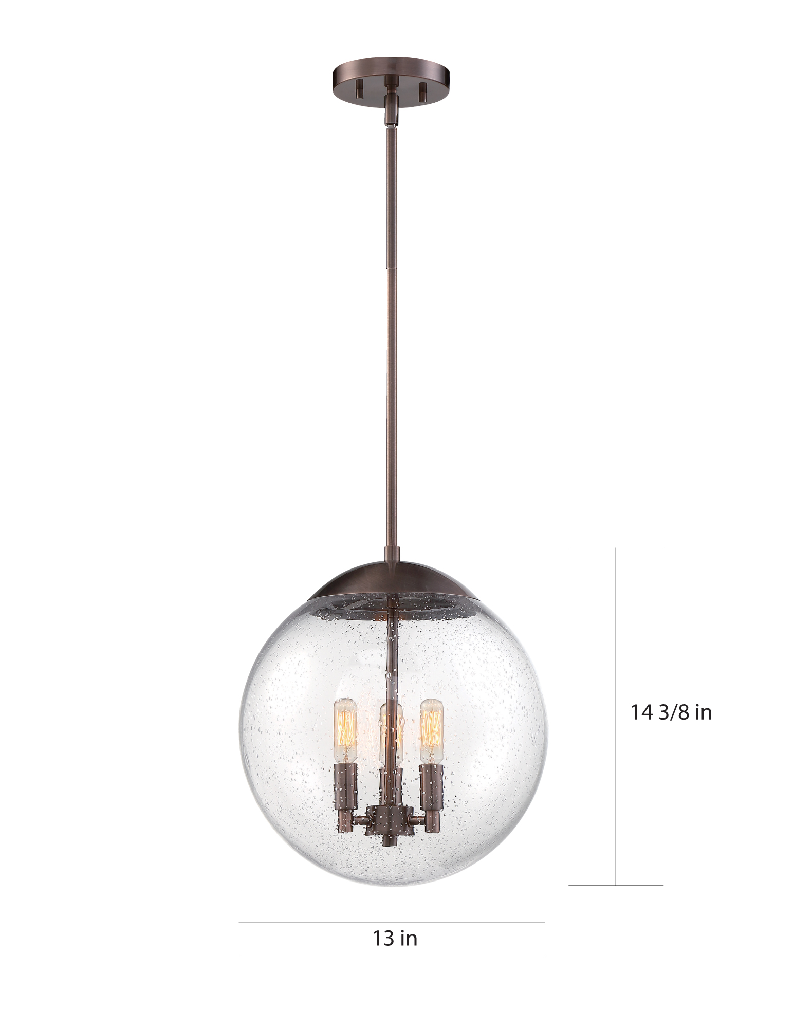 ARIEL 3 LIGHT PENDANT - 60-6741