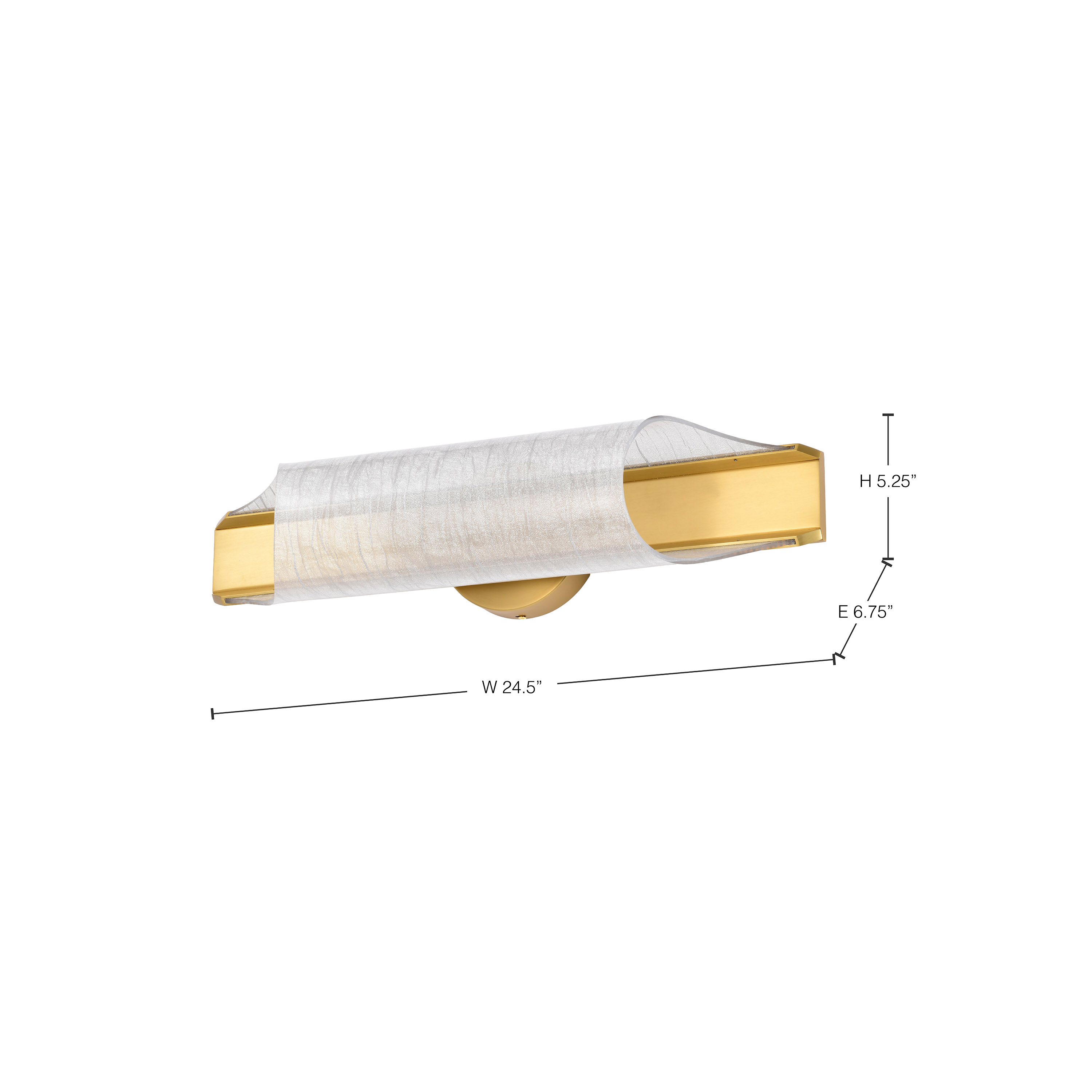 IDRIS LED 3 LIGHT WALL SCONCE - 62-2415