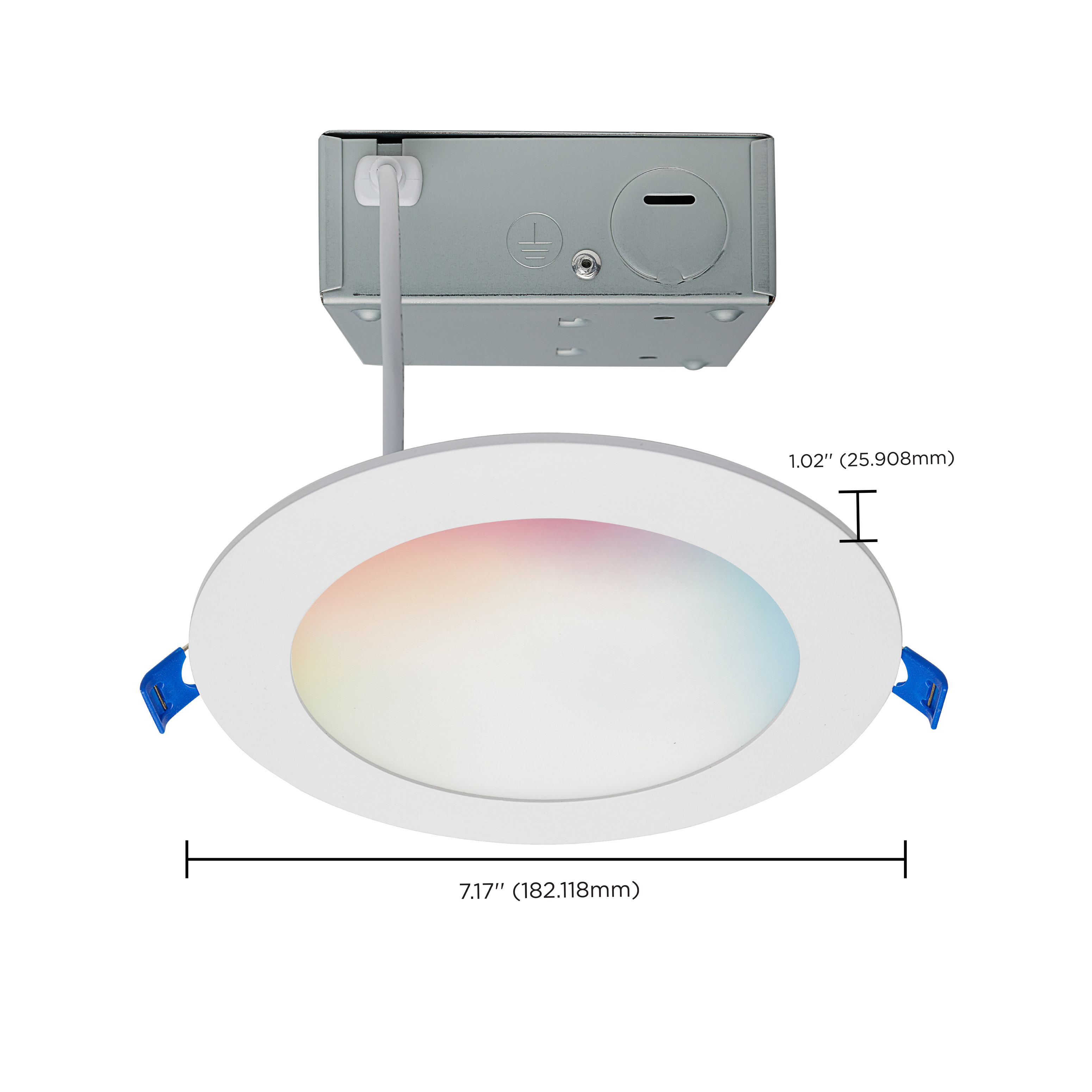 S11637 11WLED/DW/6/RGBTW/RND/WH