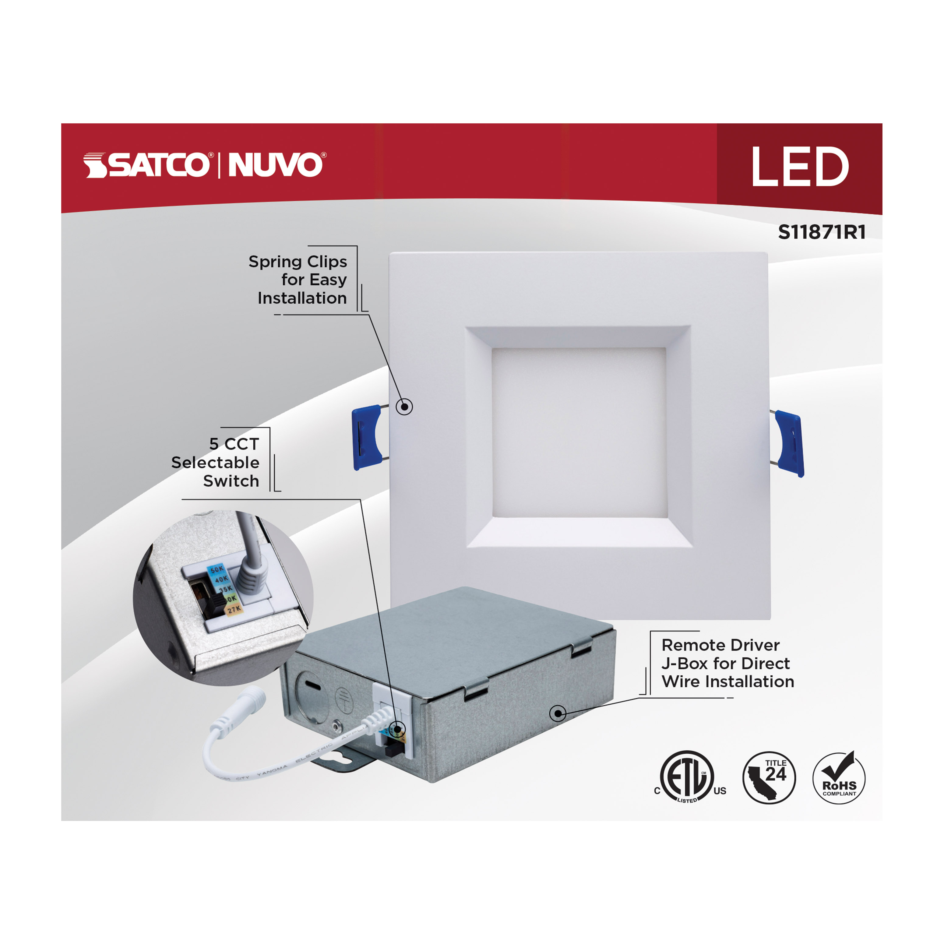 9WLED/DW/4/CCT-SEL/SQ/RD/WH - S11871R1