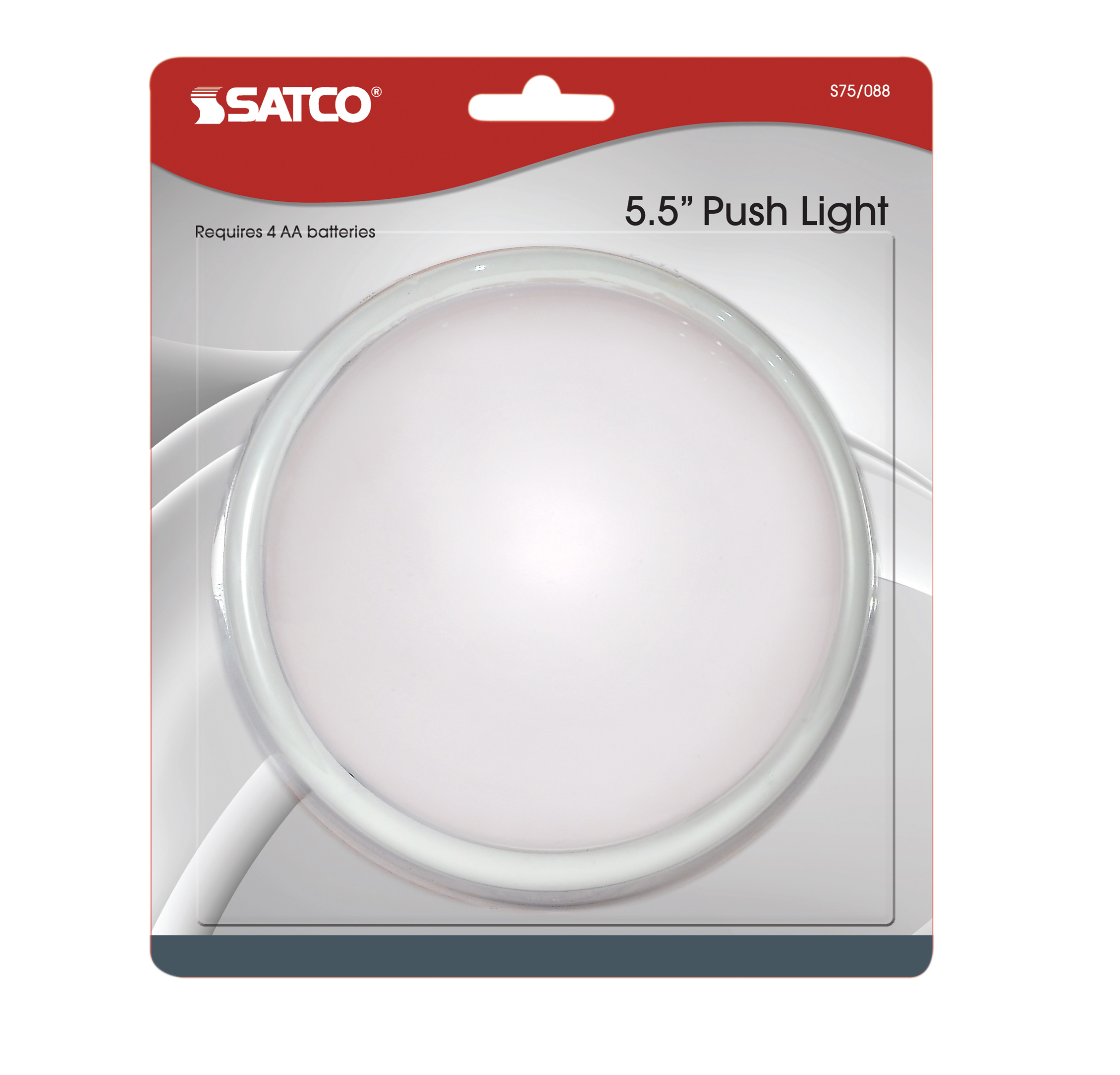 PUSHLIGHL LARGE 4AA BATTS REQU - S75-088