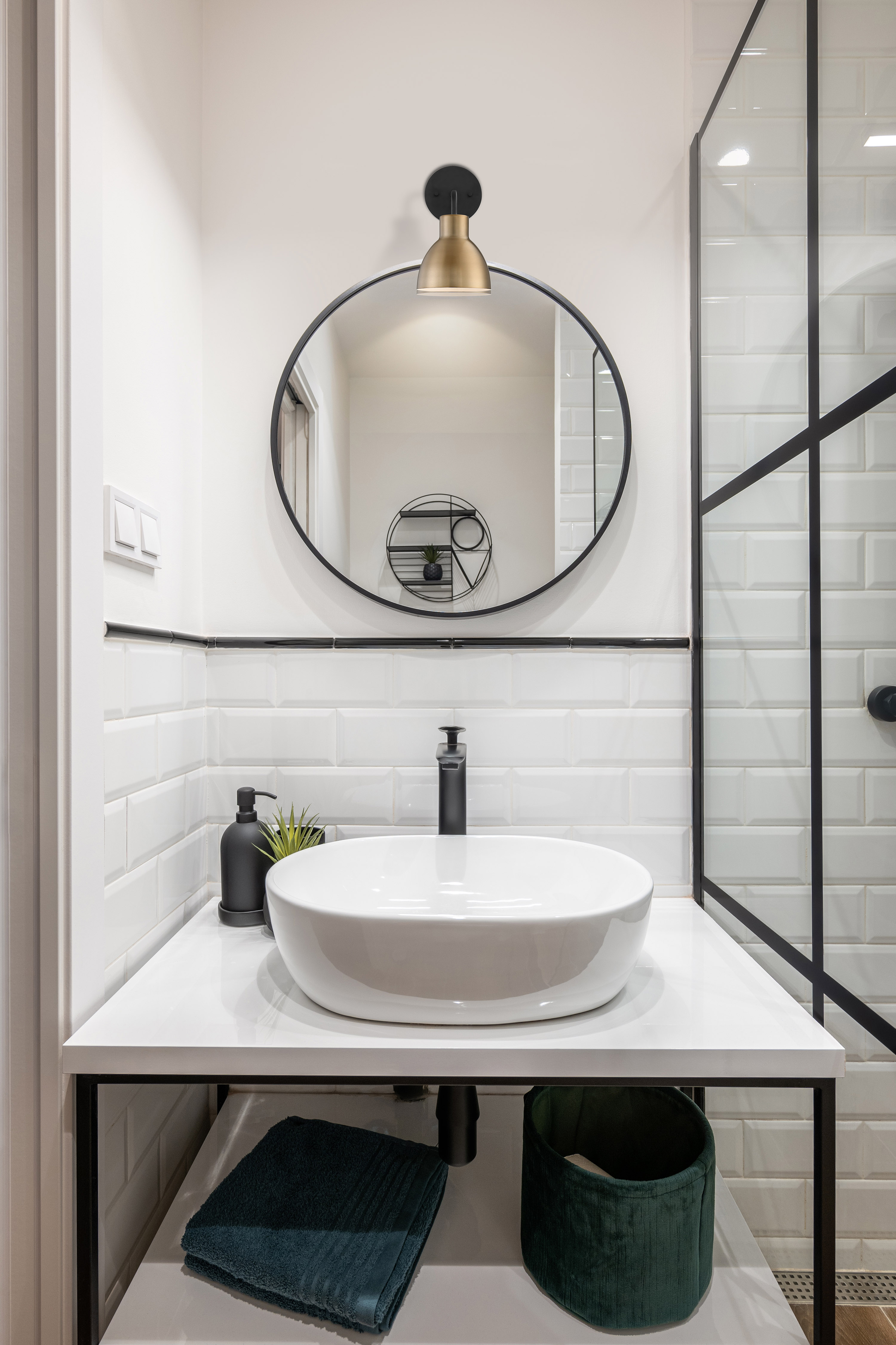 SLOAN 1 LIGHT VANITY - 60-6791