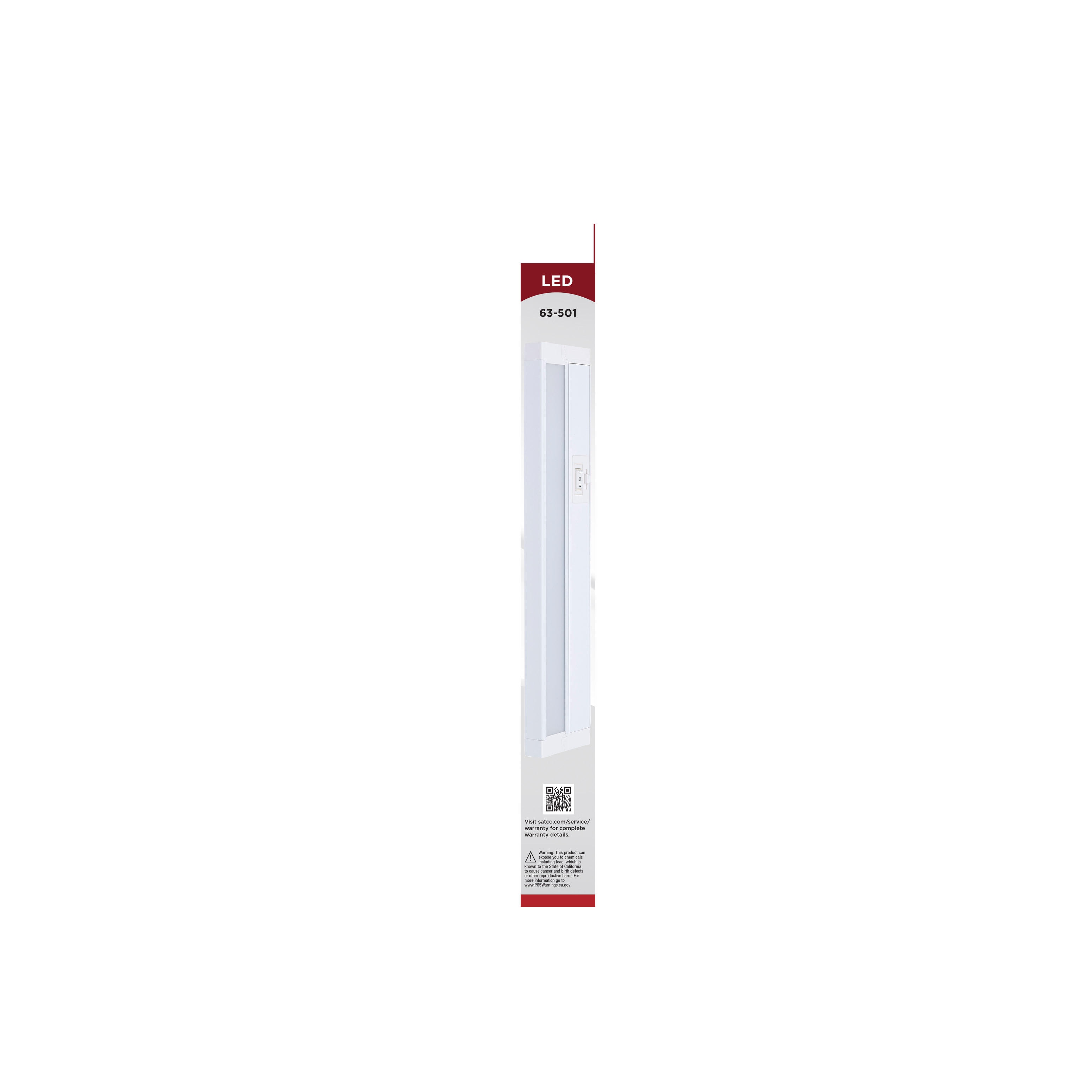 UNDER CAB LED 3CCT 11" - WH - 63-501