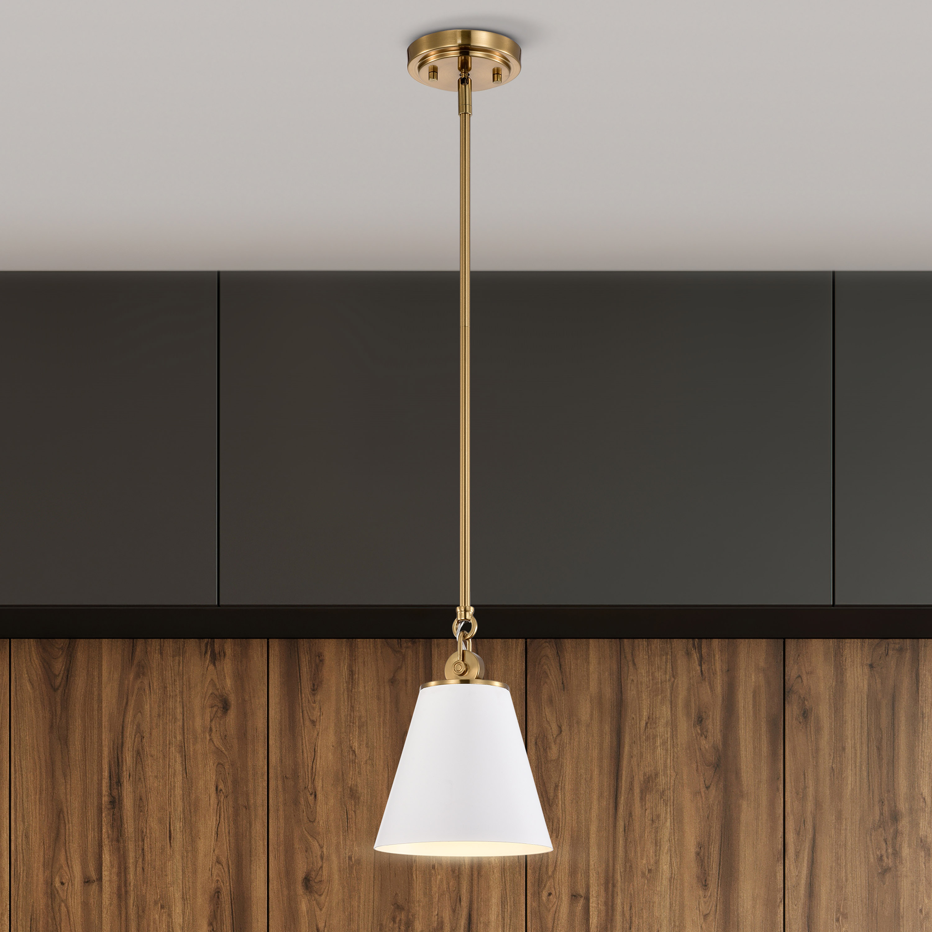 DOVER 1 LIGHT SMALL PENDANT - 60-7409