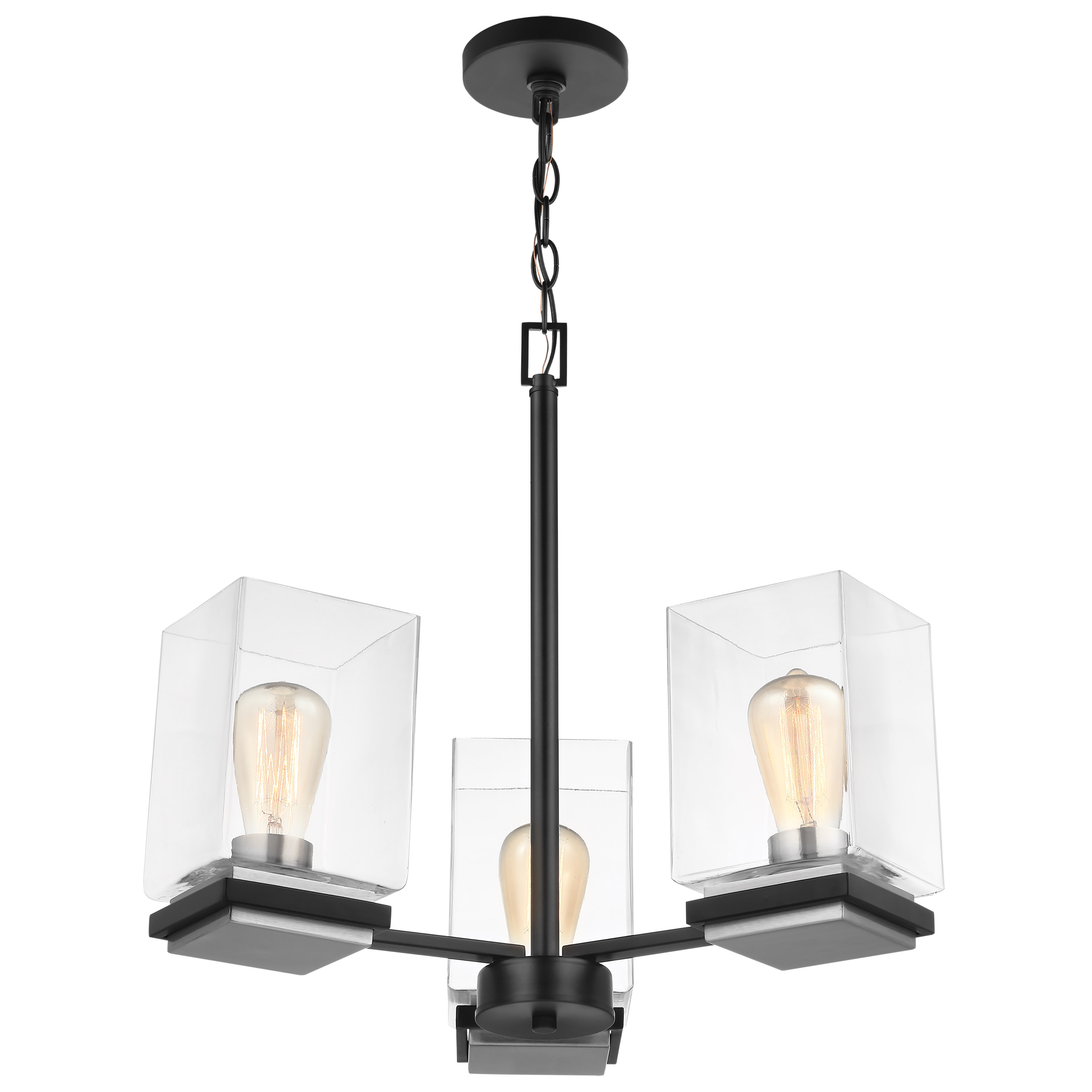 CROSSROADS 3 LT CHANDELIER - 60-7655