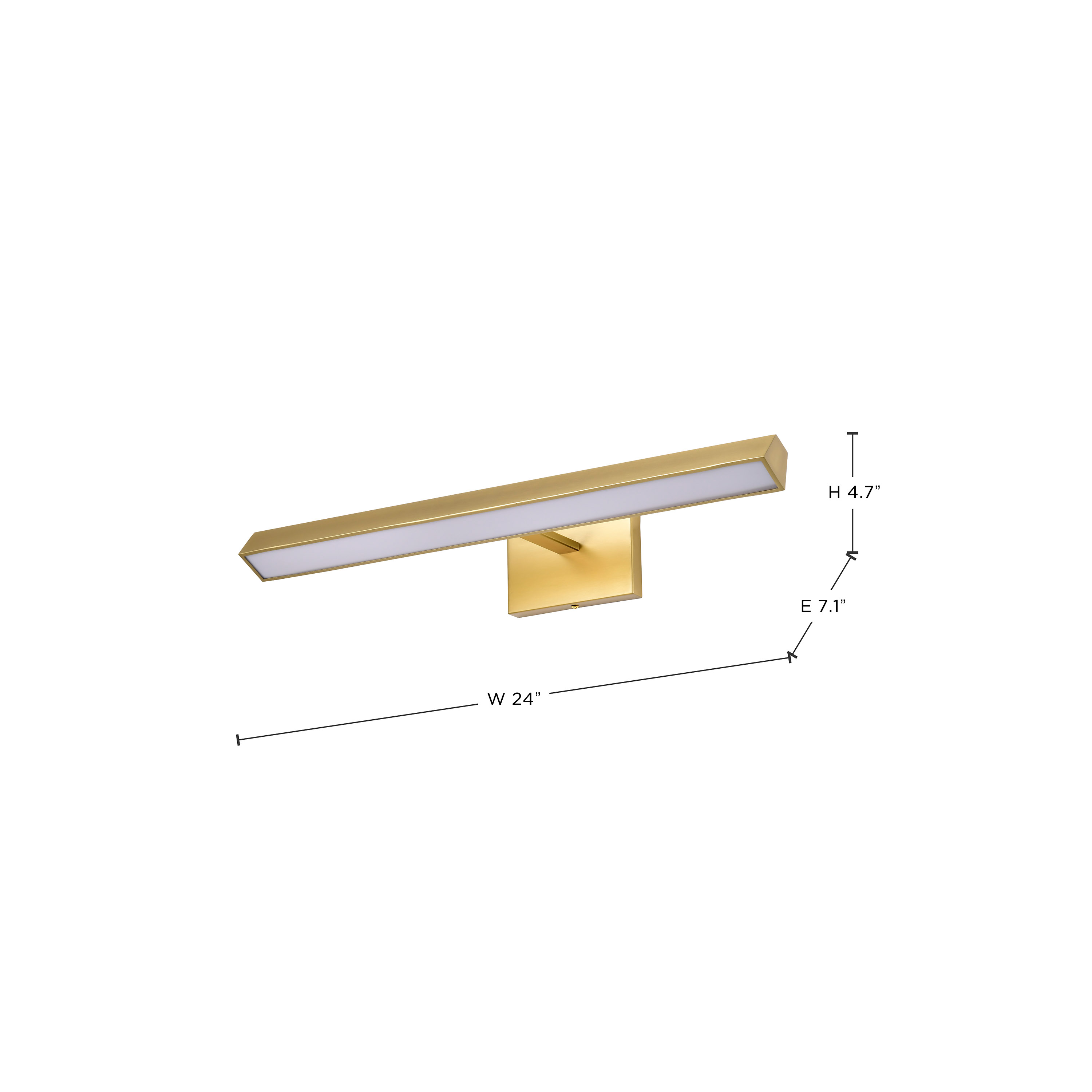 MILA 24" LED PICTURE LT 3 CCT - 62-2342
