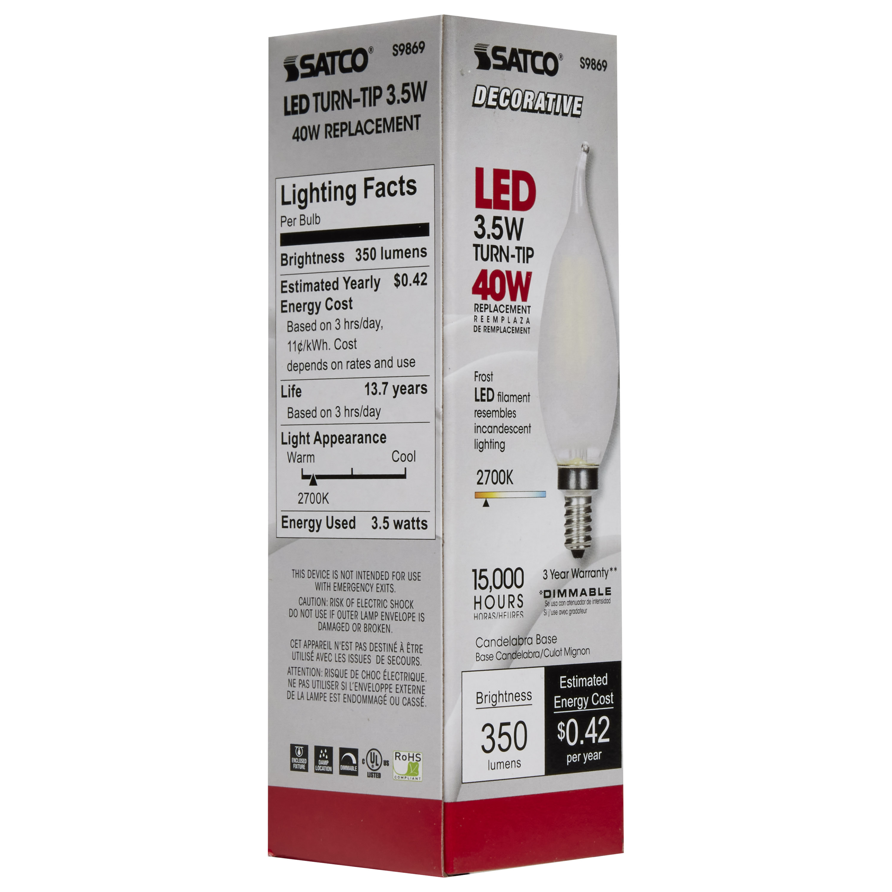 3.5CFF/LED/FR/27K/120V - S9869