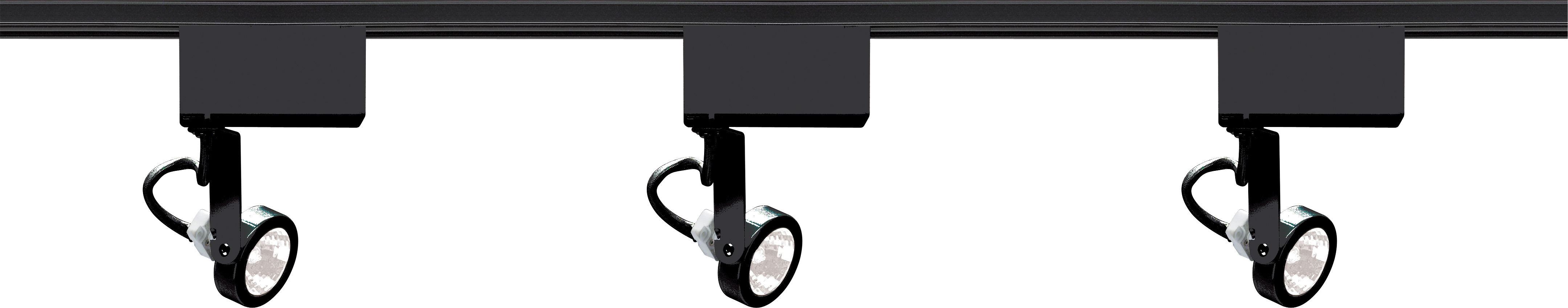 BLACK MR16 GIMBAL RING TRACK K - TK315