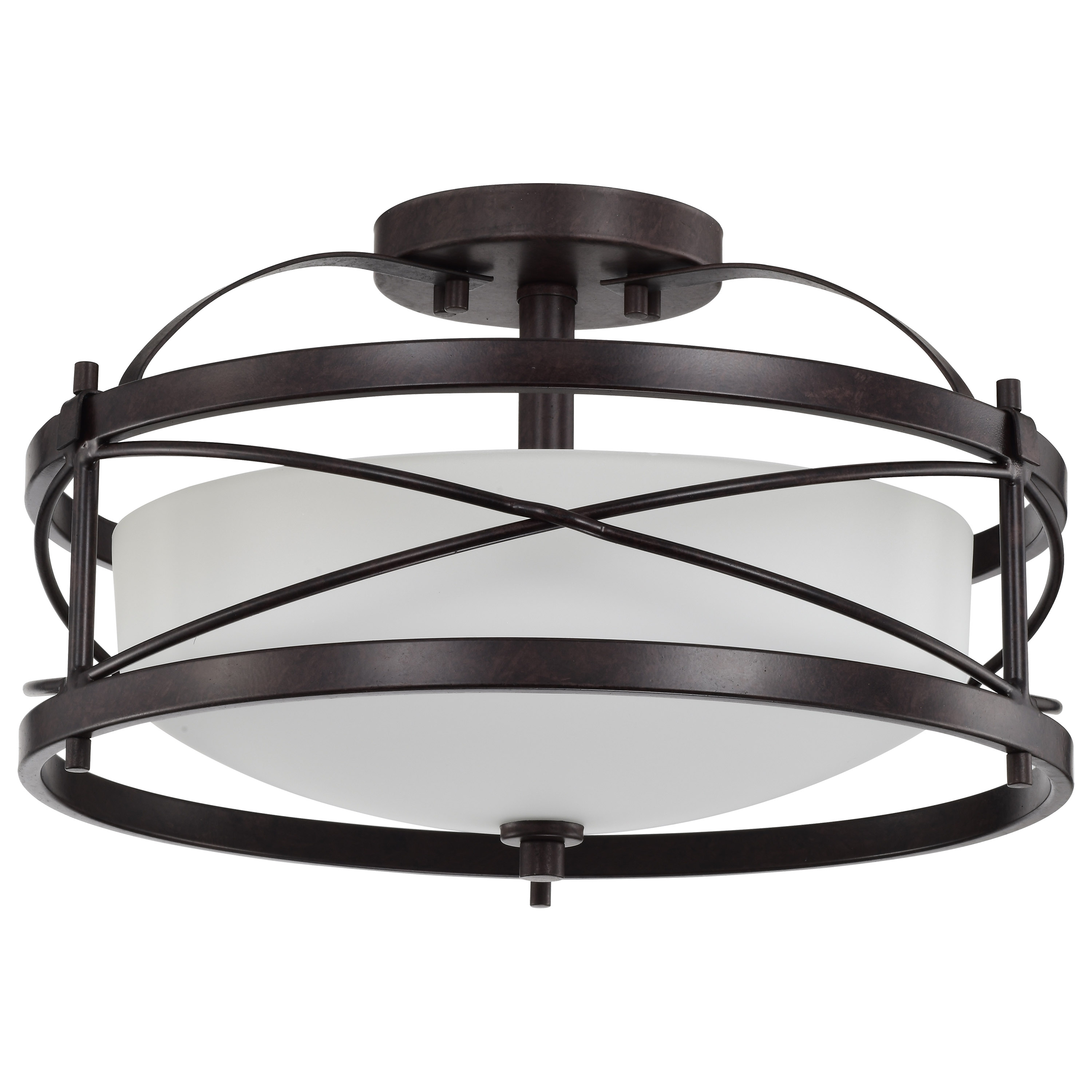 GINGER - 2 LT SEMI FLUSH - 60-5335