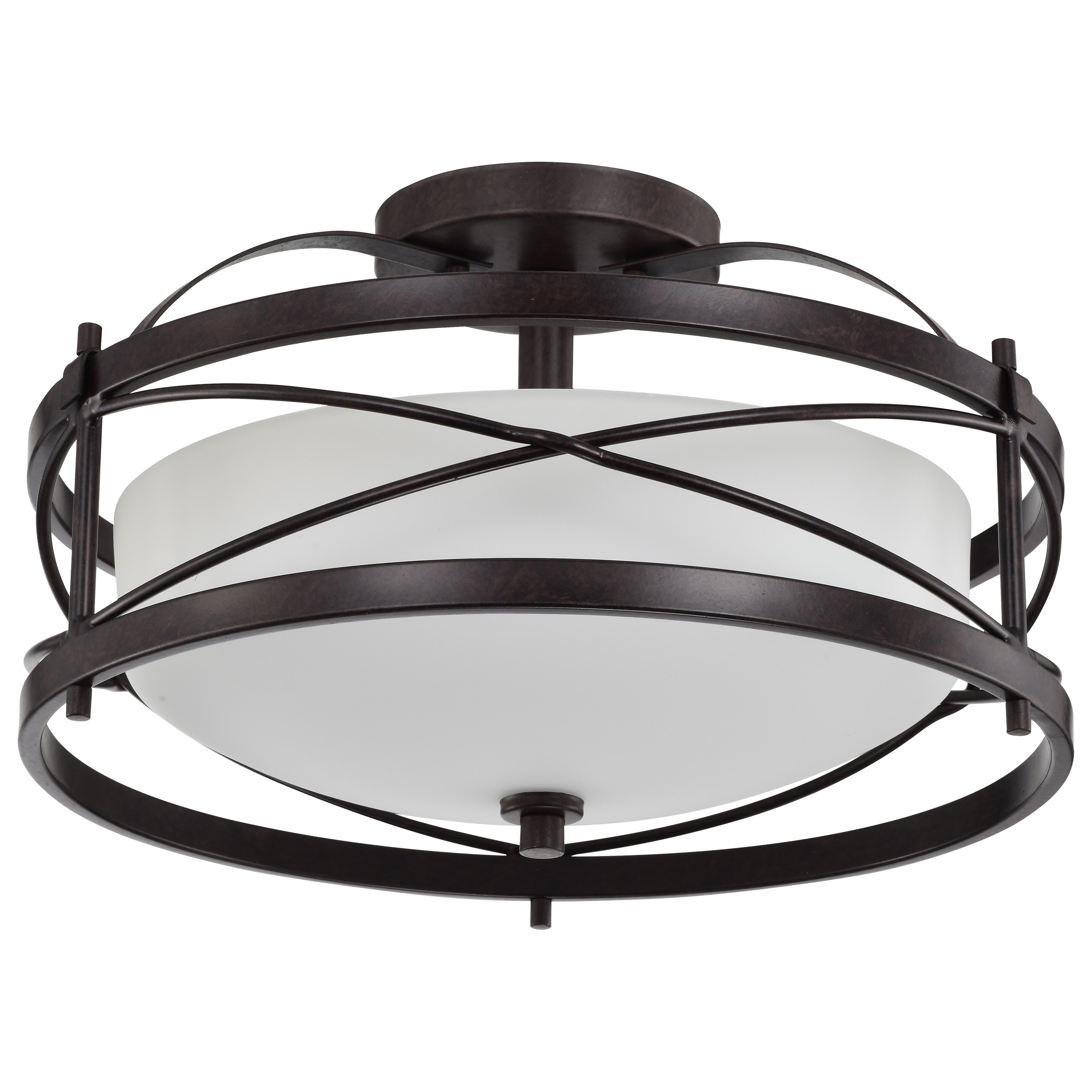 GINGER - 2 LT SEMI FLUSH - 60-5335
