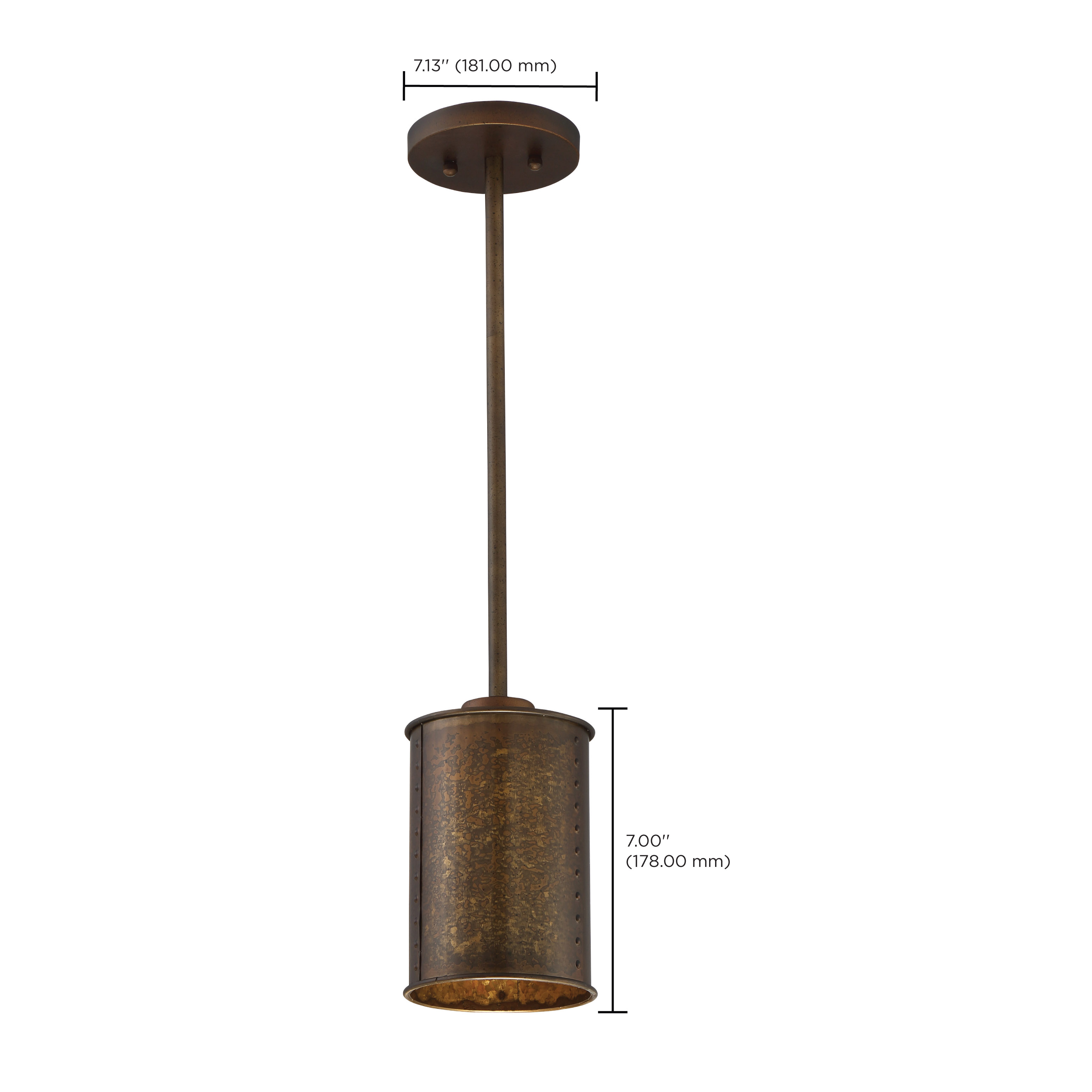 KETTLE 1 LIGHT MINI PENDNANT - 60-5892