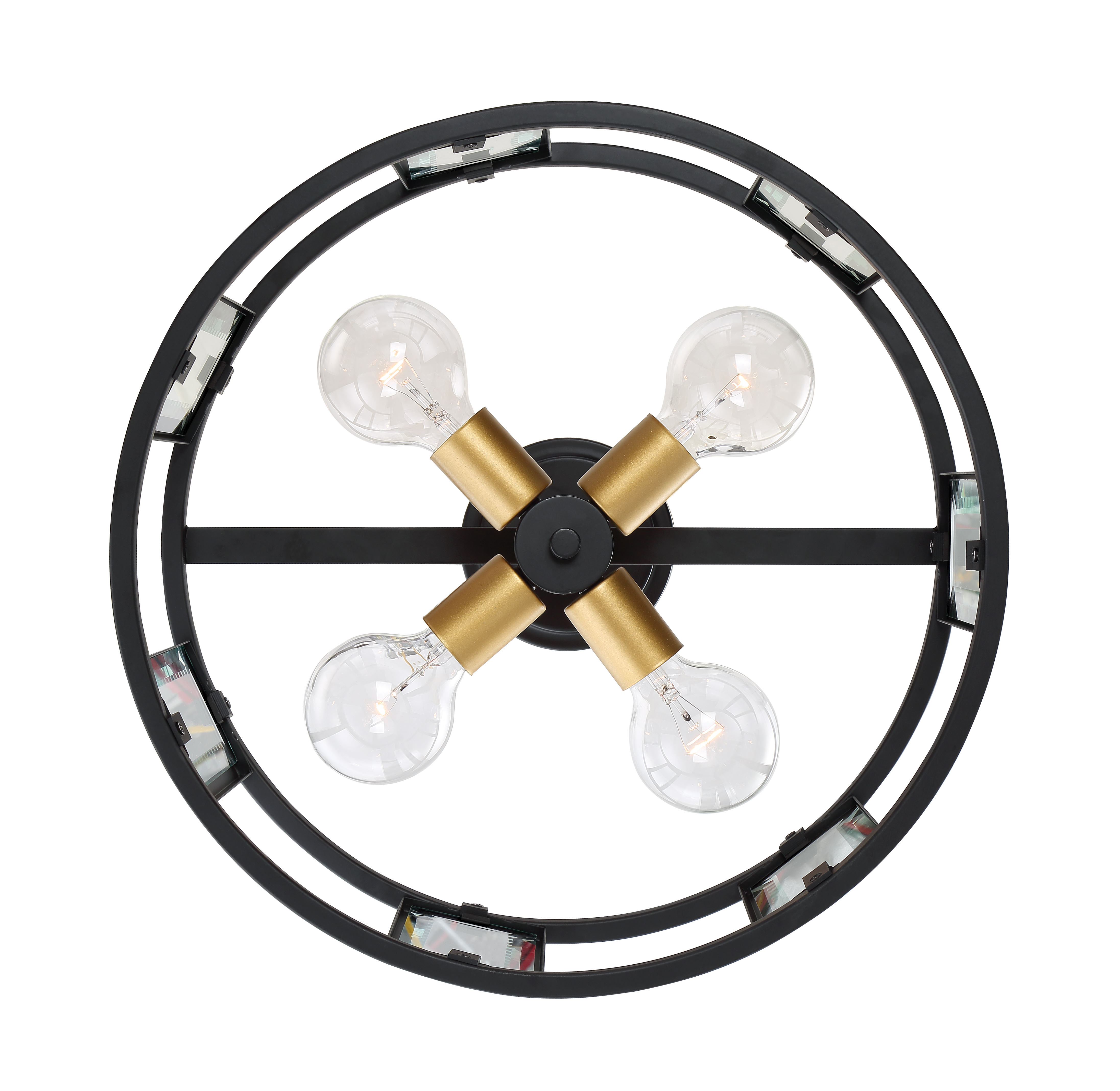 PAYNE 4 LIGHT SEMI-FLUSH - 60-6413