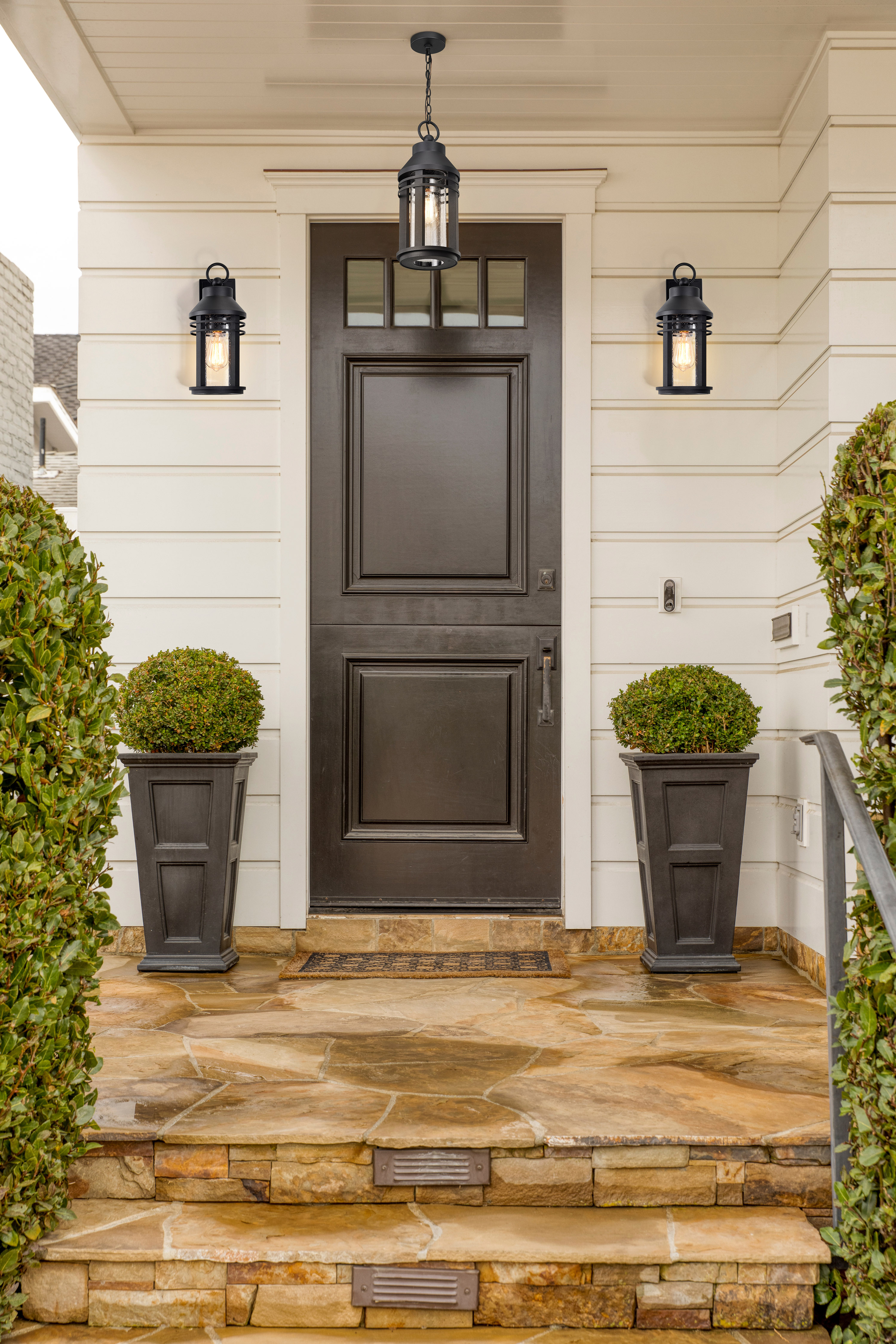 WILTON 1 LIGHT MD WALL LANTERN - 60-8102