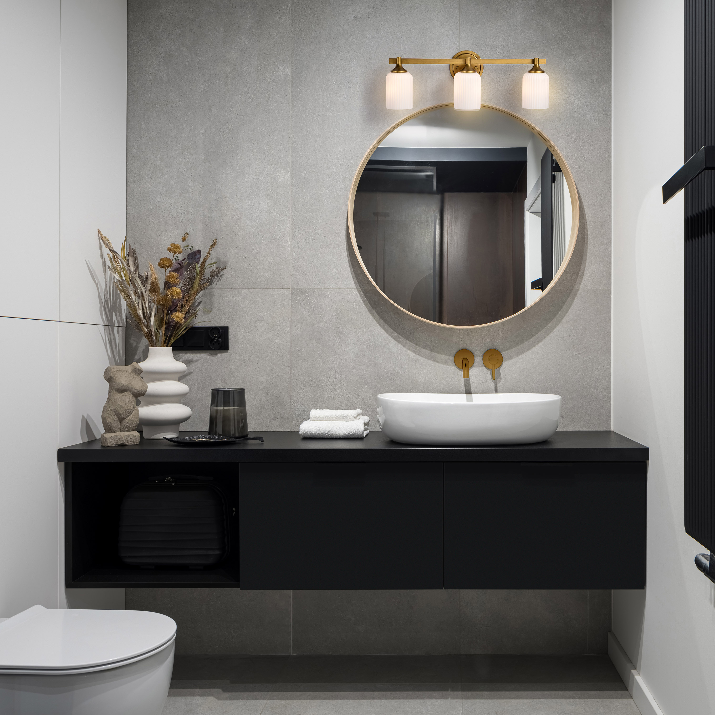 SOLARA 3 LIGHT VANITY - 60-8663