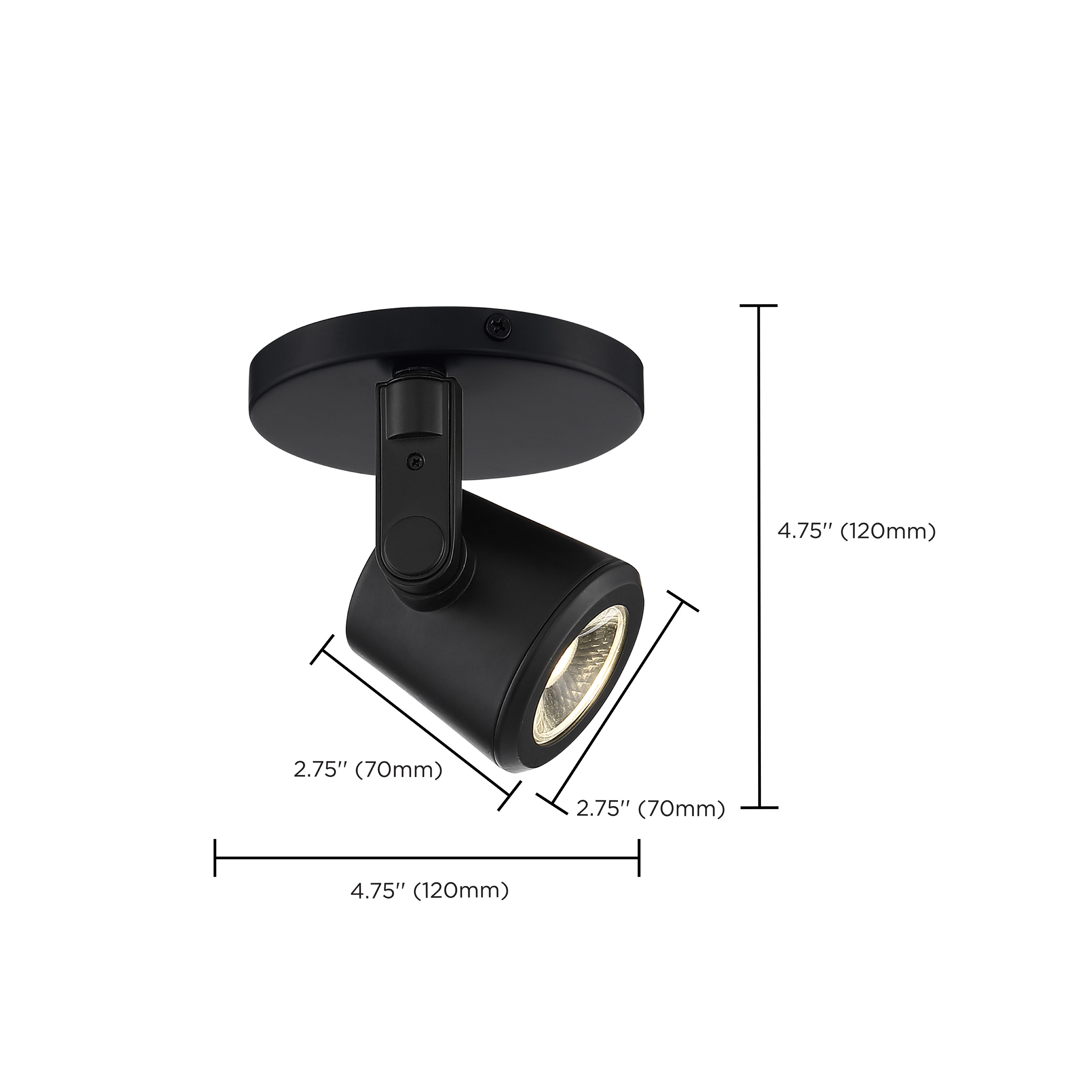 12W LED TAPER BACK MONOPOINT - 62-1107