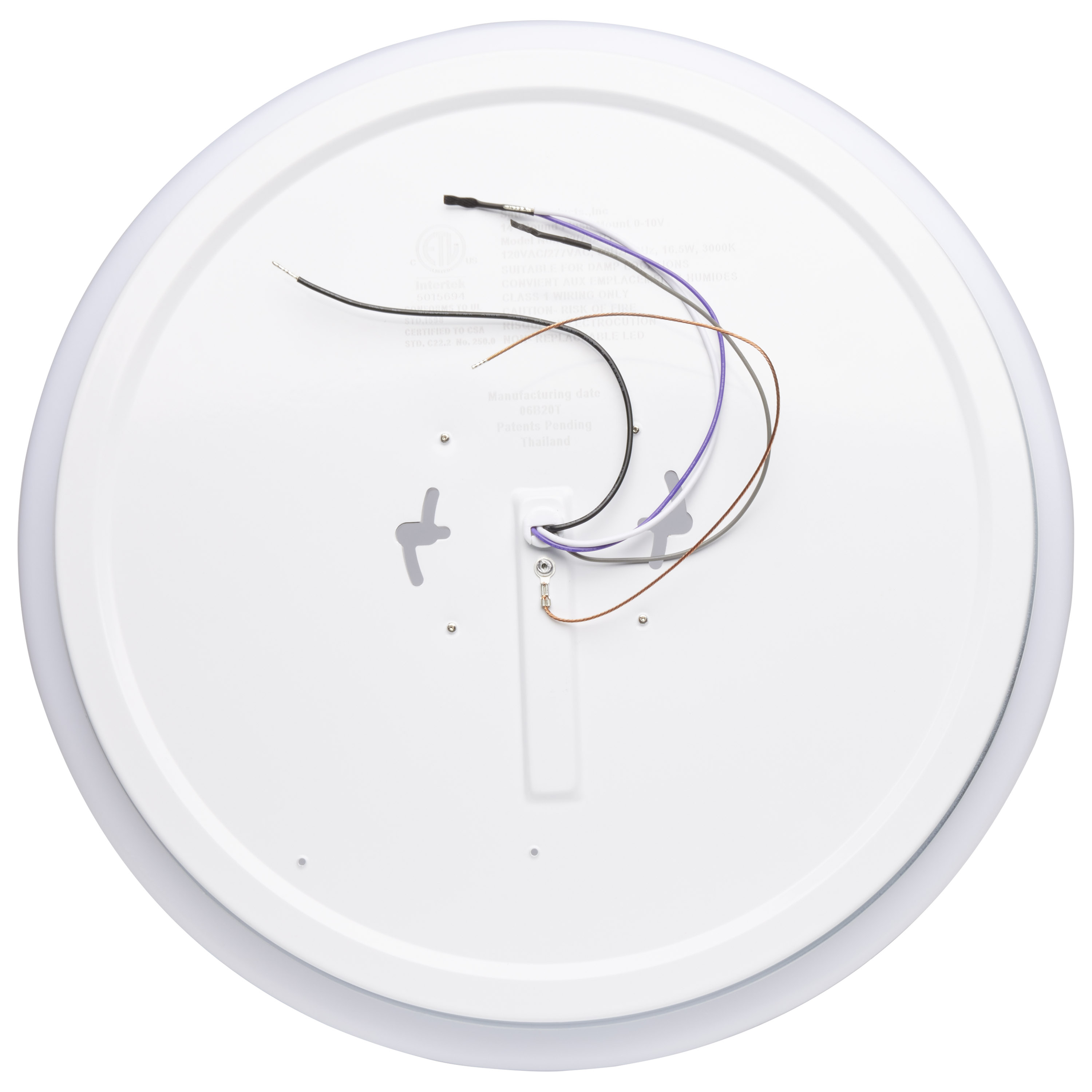 14" WHITE ACRYLIC LED - 62-792R1
