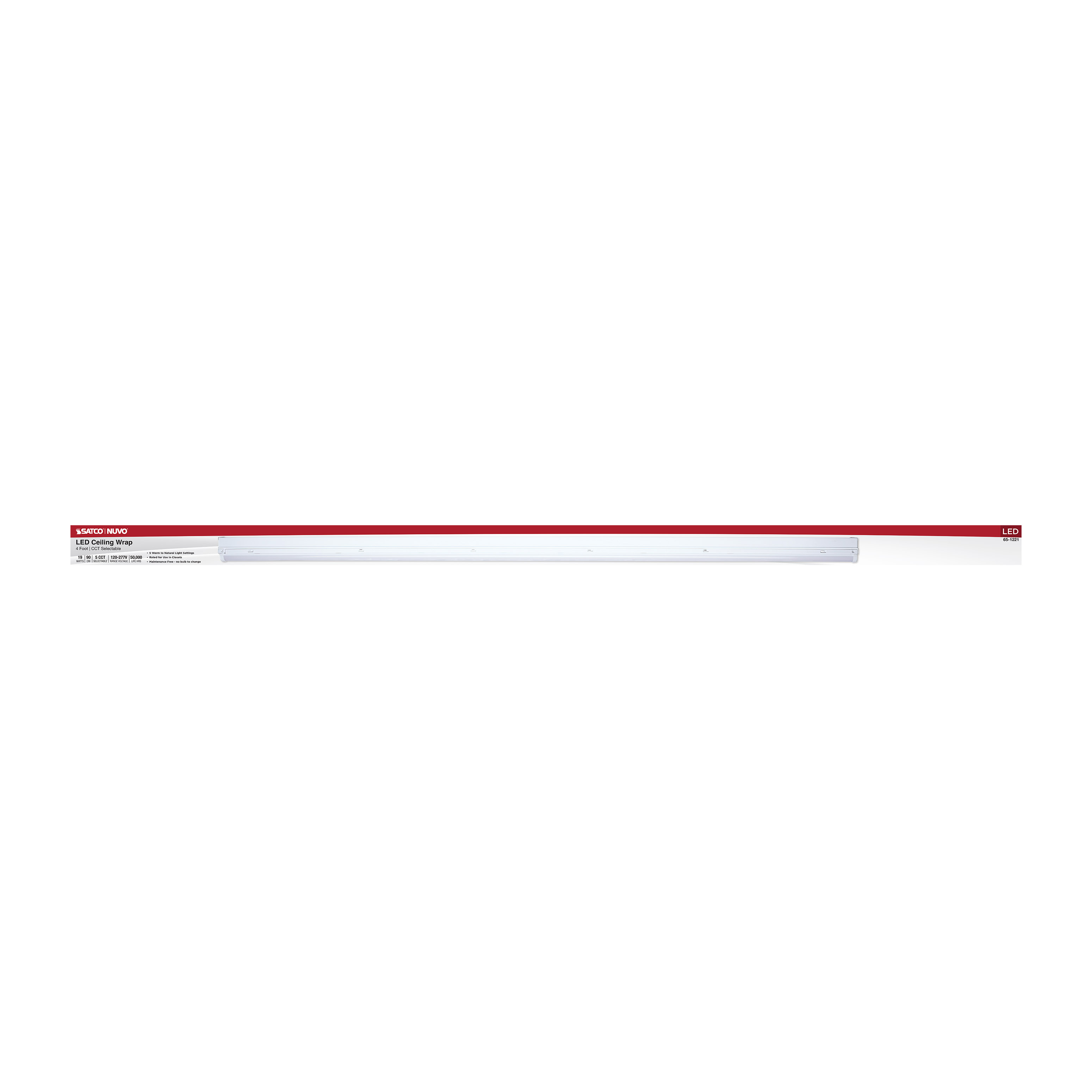 4FT 19W LED STRIP LIGHT - 65-1221