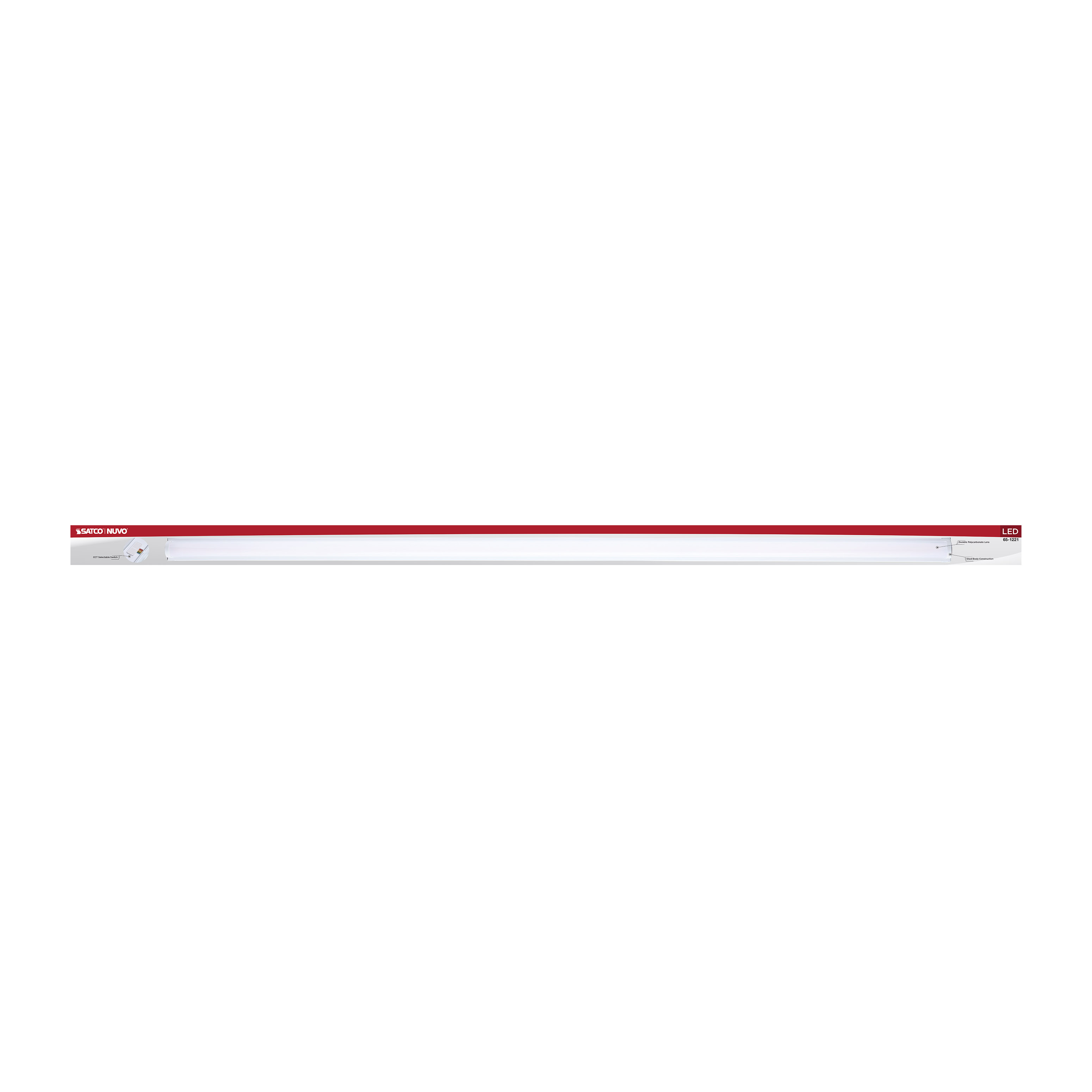 4FT 19W LED STRIP LIGHT - 65-1221