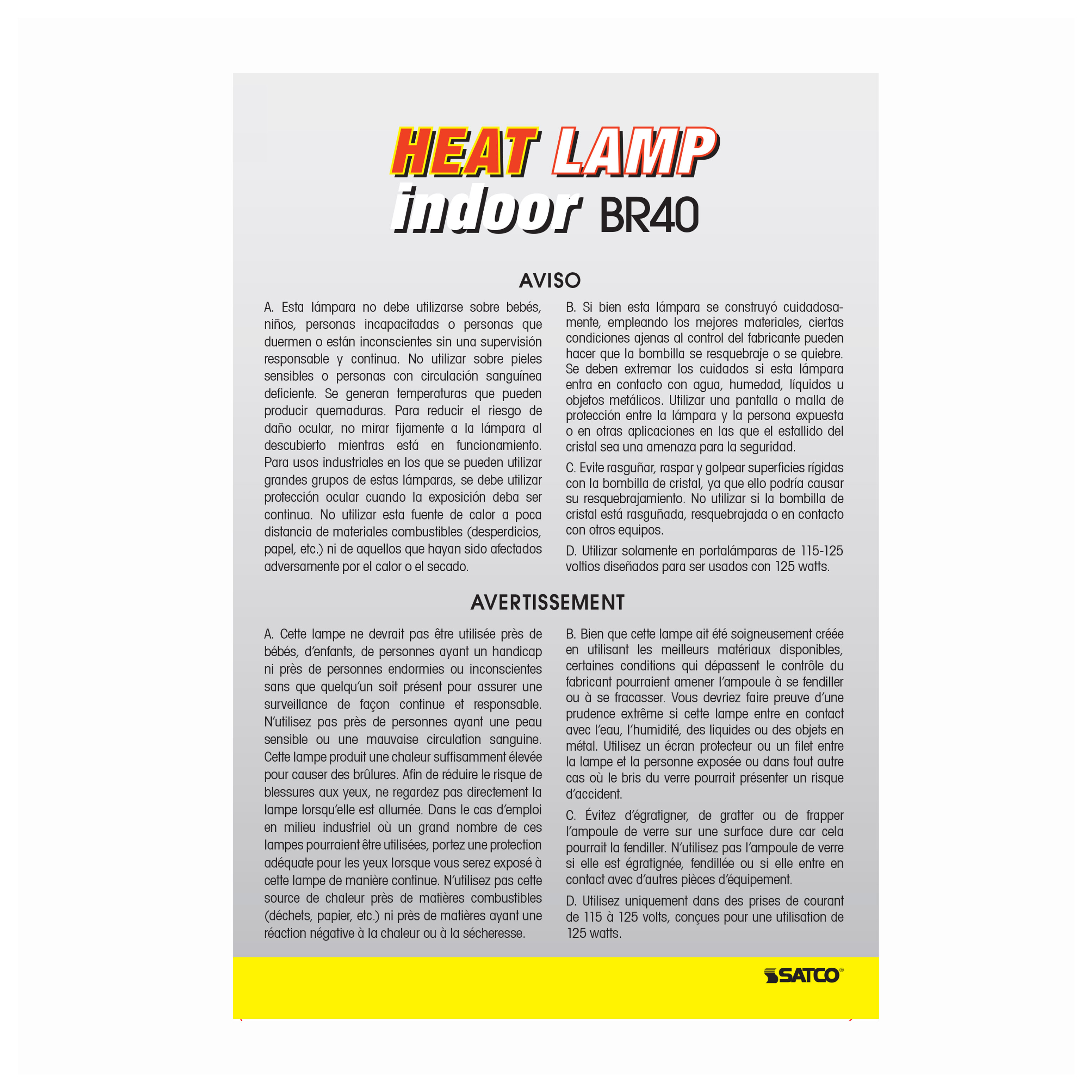 125BR40 HEAT CLEAR - S4750