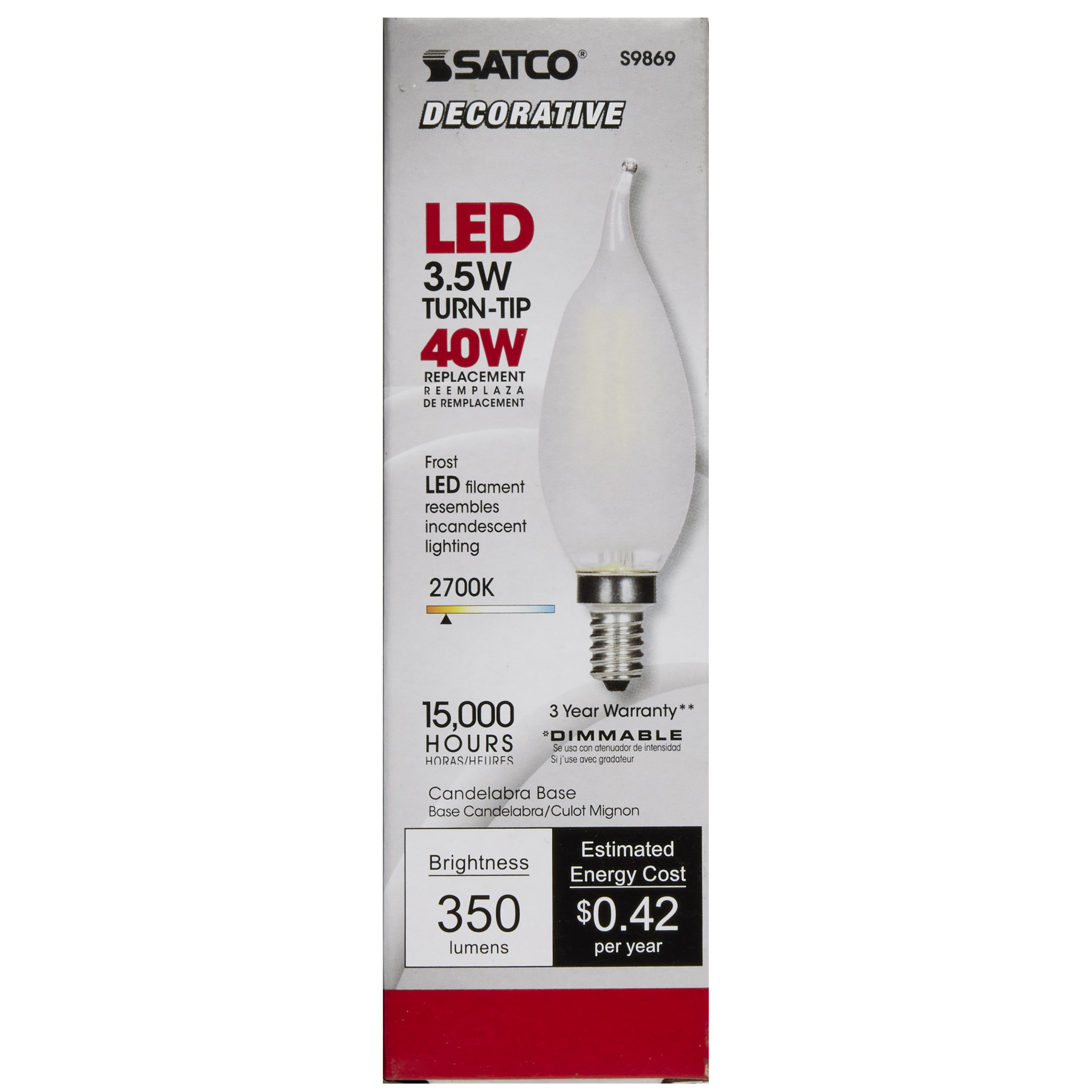 3.5CFF/LED/FR/27K/120V - S9869