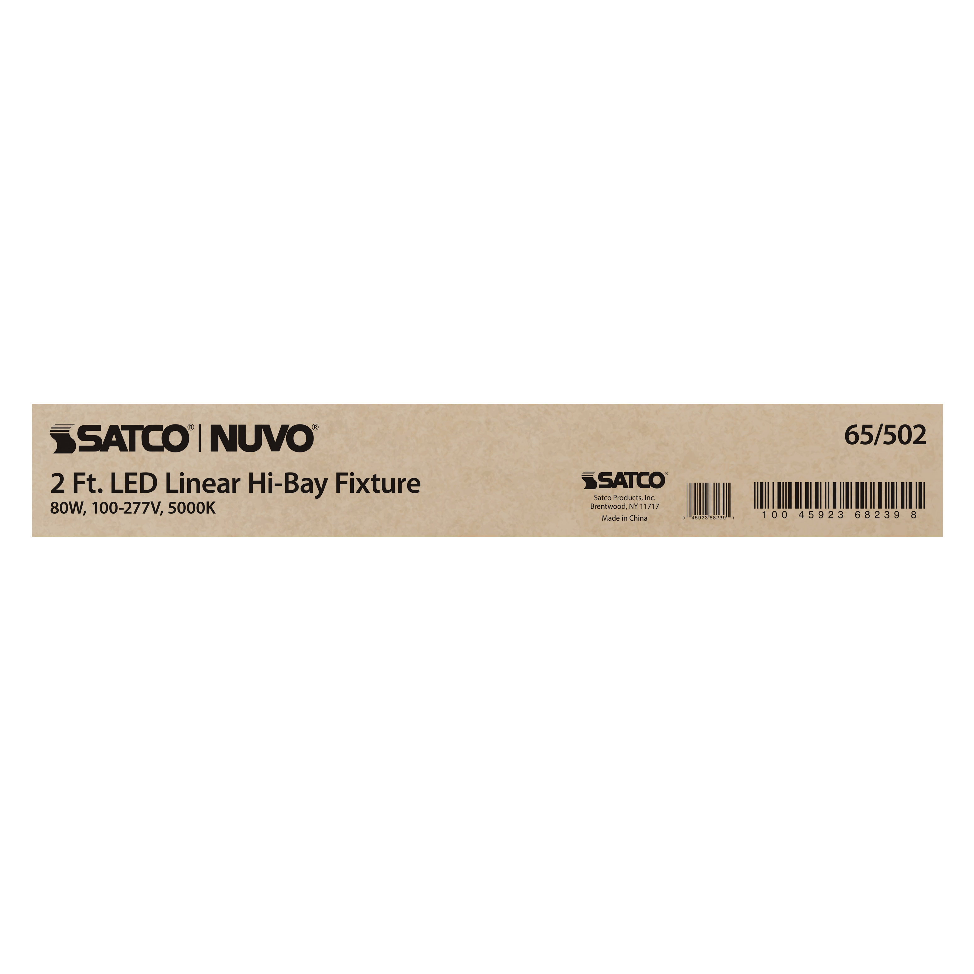 80W LED 2FT LINEAR HI-BAY - 65-502