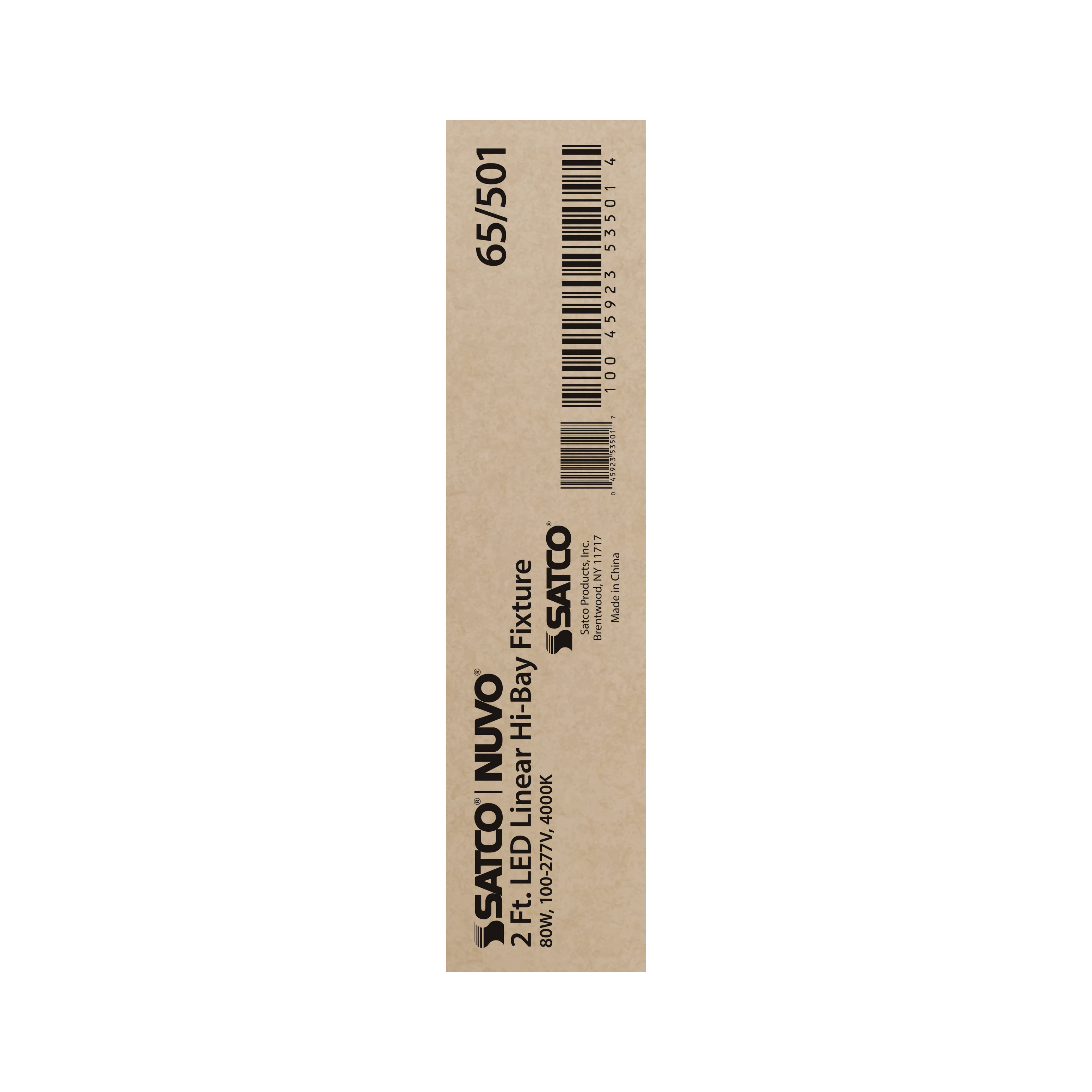 80W LED 2FT LINEAR HI-BAY - 65-501