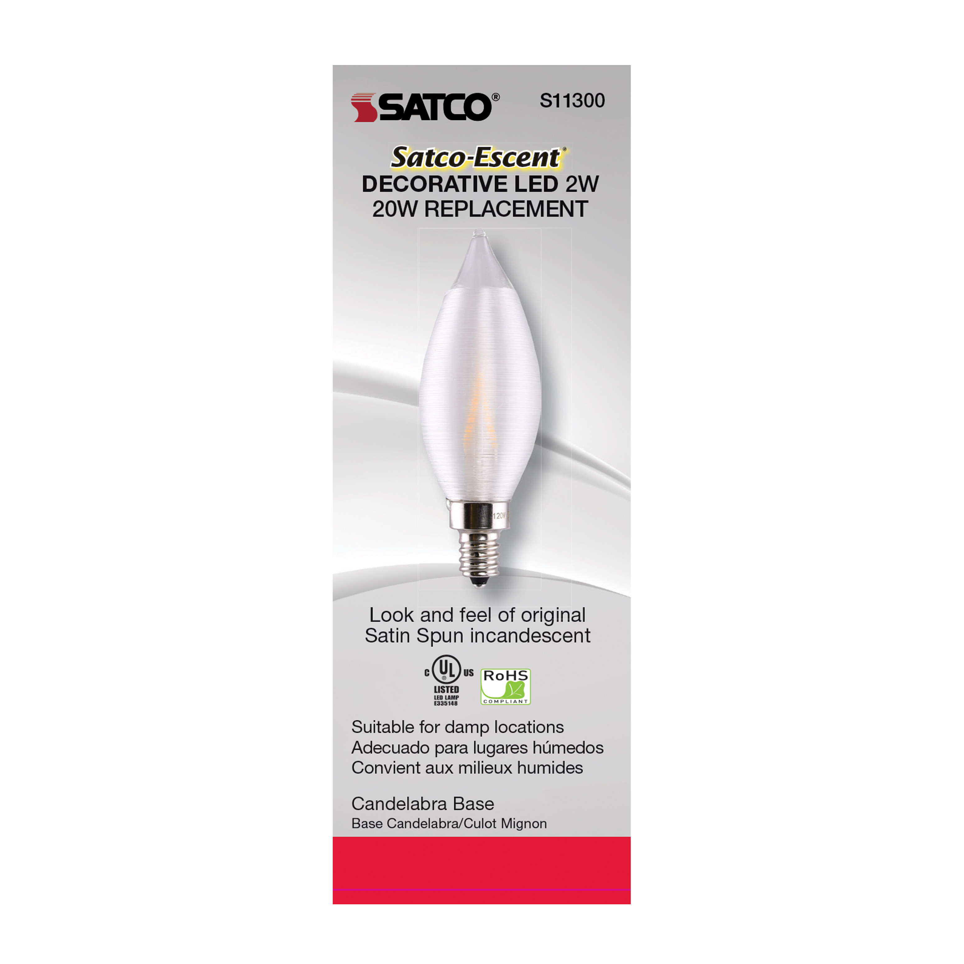 2CA11/LED/SA/E12/27K/120V - S11300