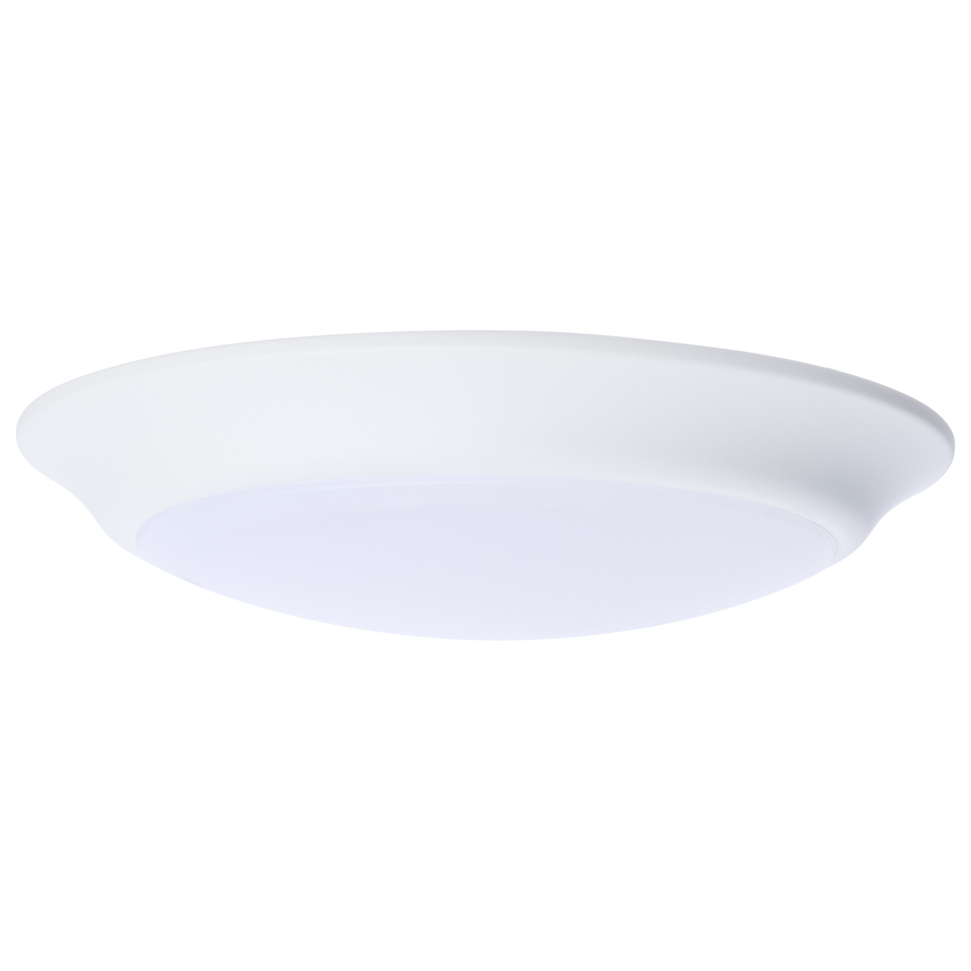 7" LED DISK LIGHT WHITE FINISH - 62-1801R1