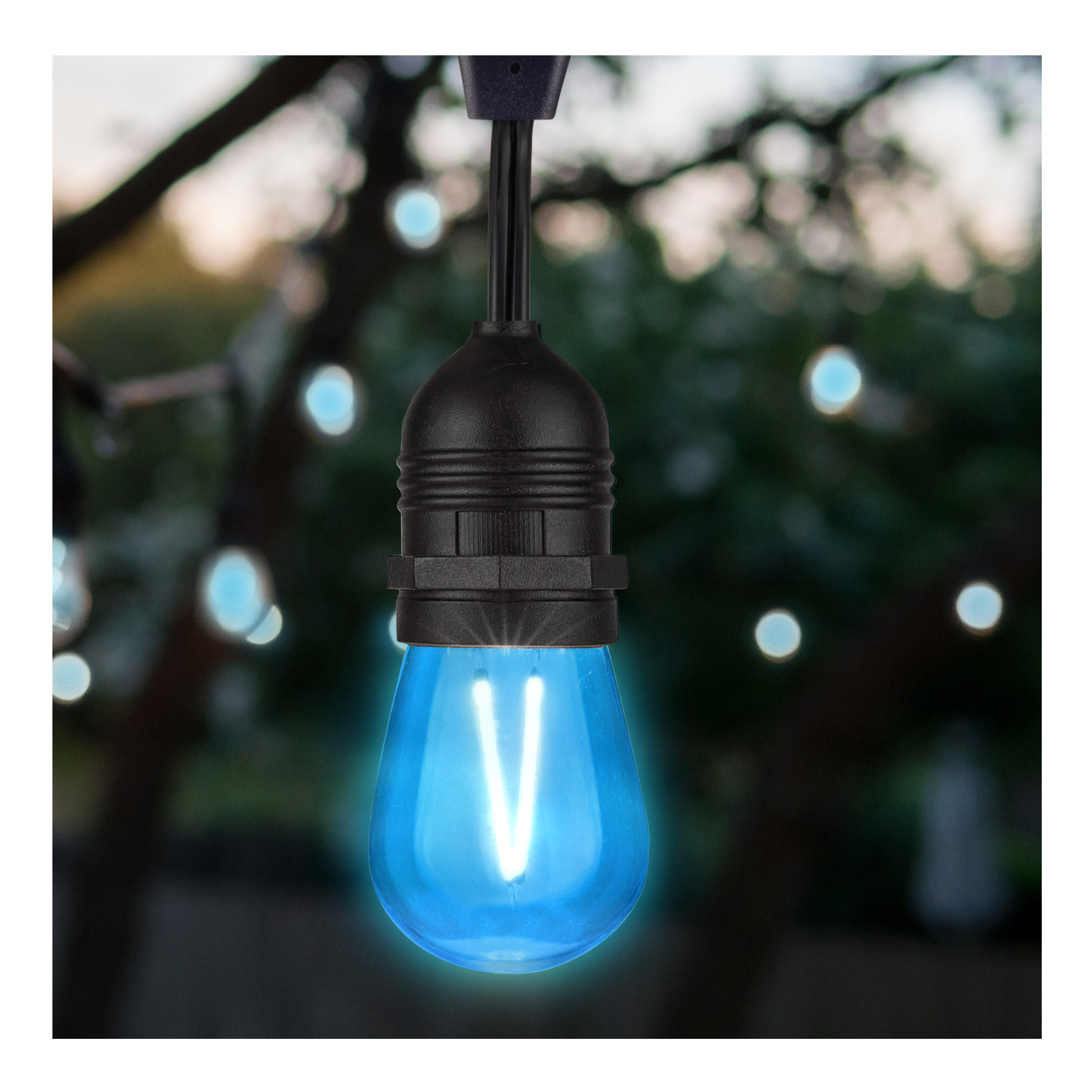 1W/LED/S14/BLUE/120V/ND/4PK - S8023