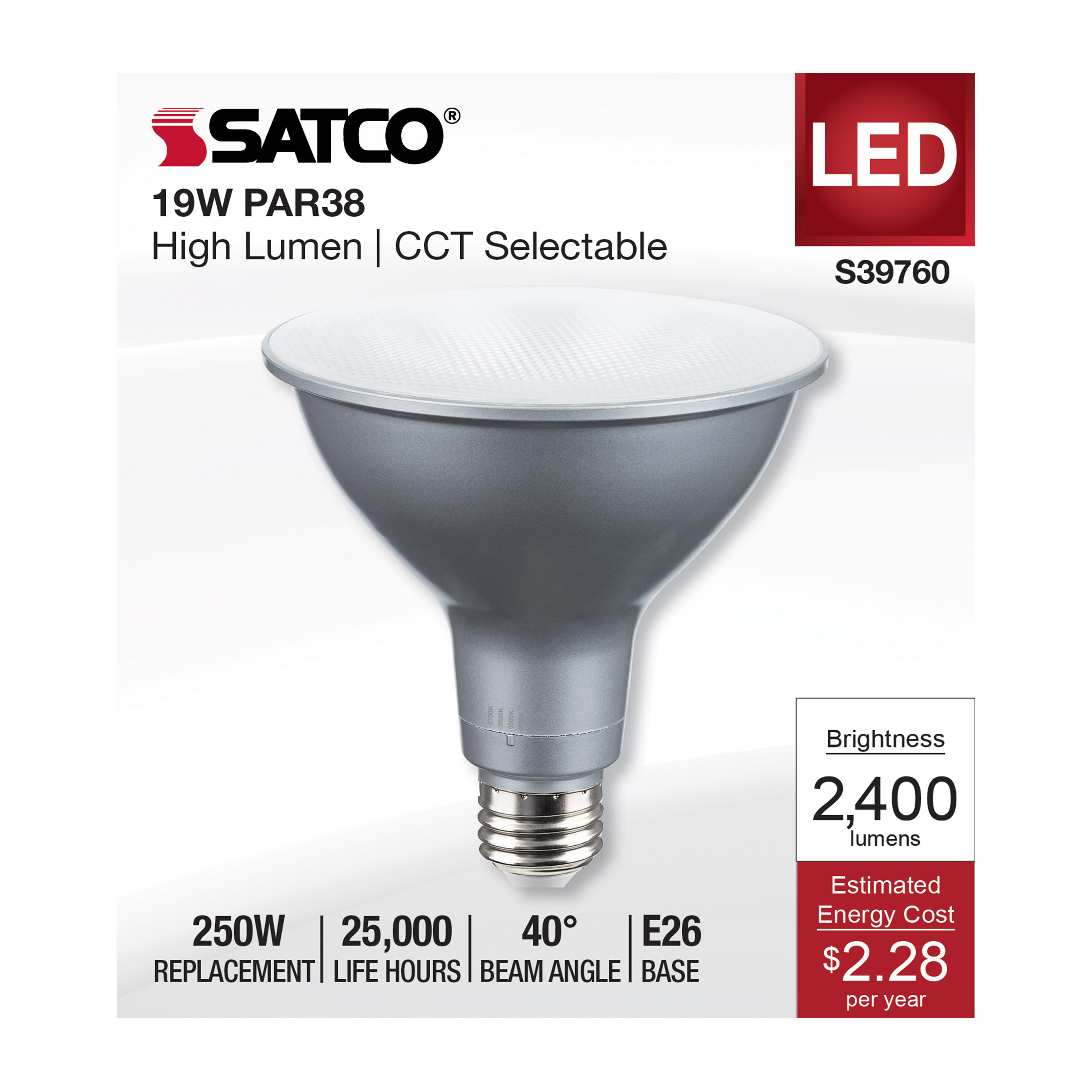 S39760 19PAR38/5CCT/HL/120-277/ND