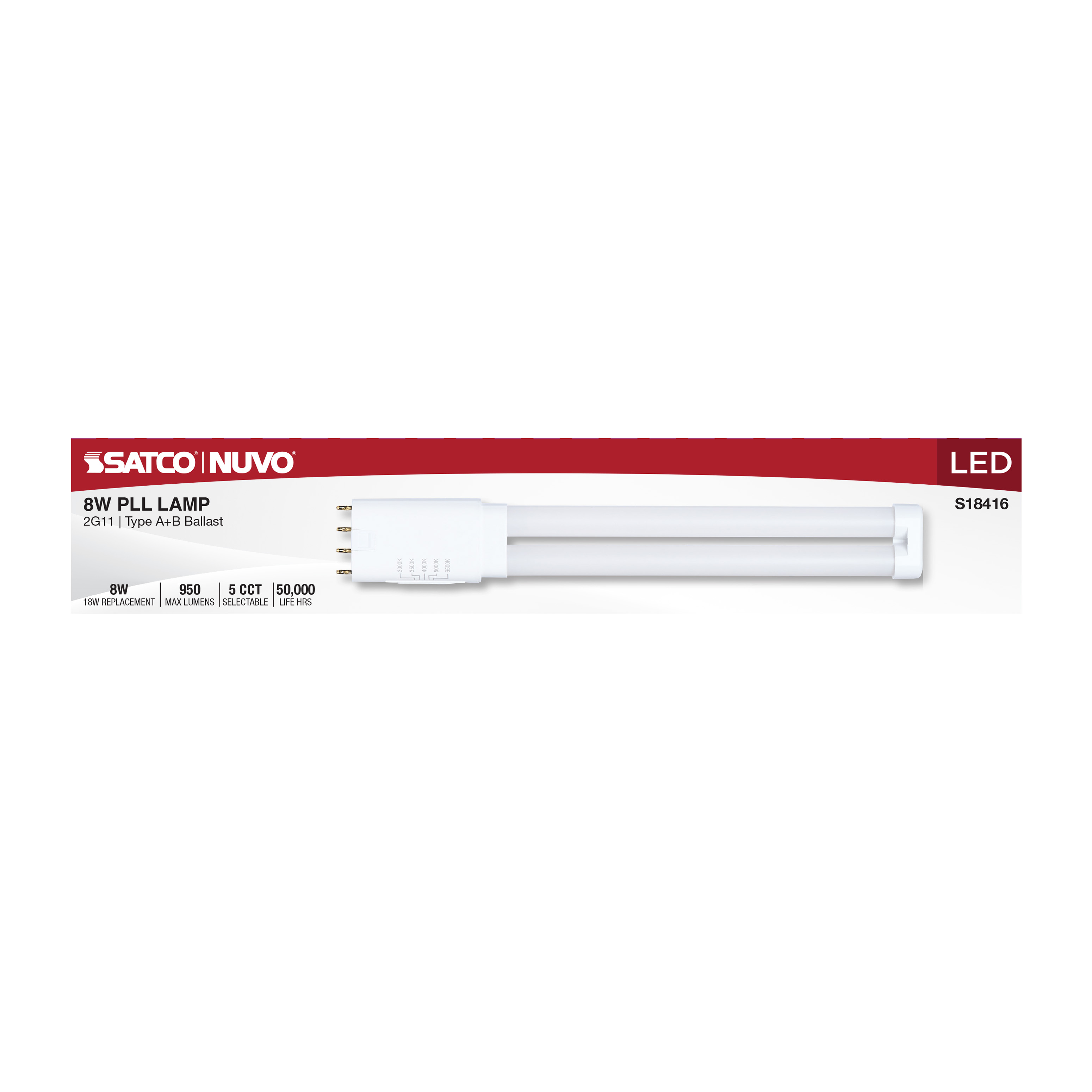 S18416 8PLL/LED/5CCT/AB