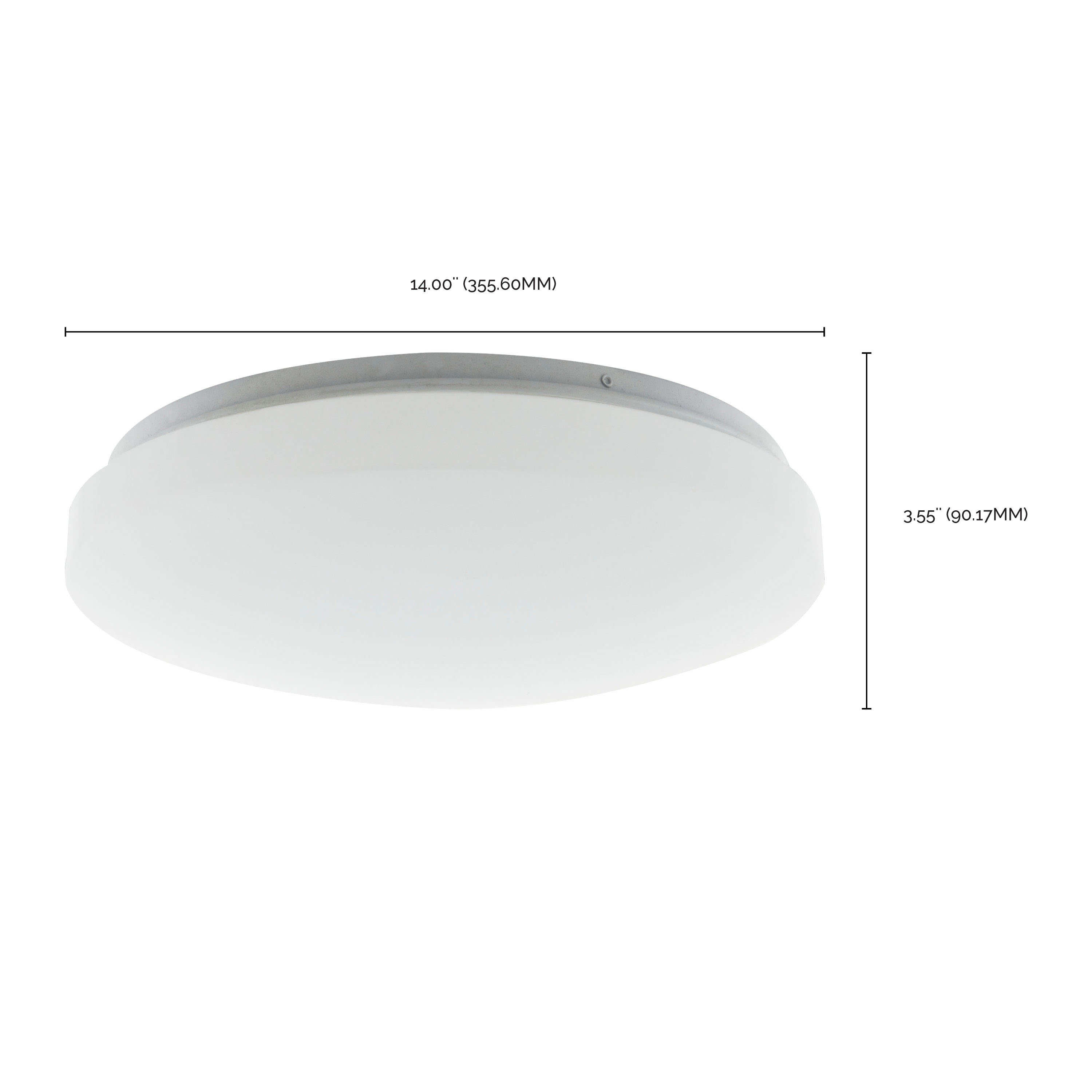14" ACRYLIC LED FLUSH FIXTURE - 62-1212