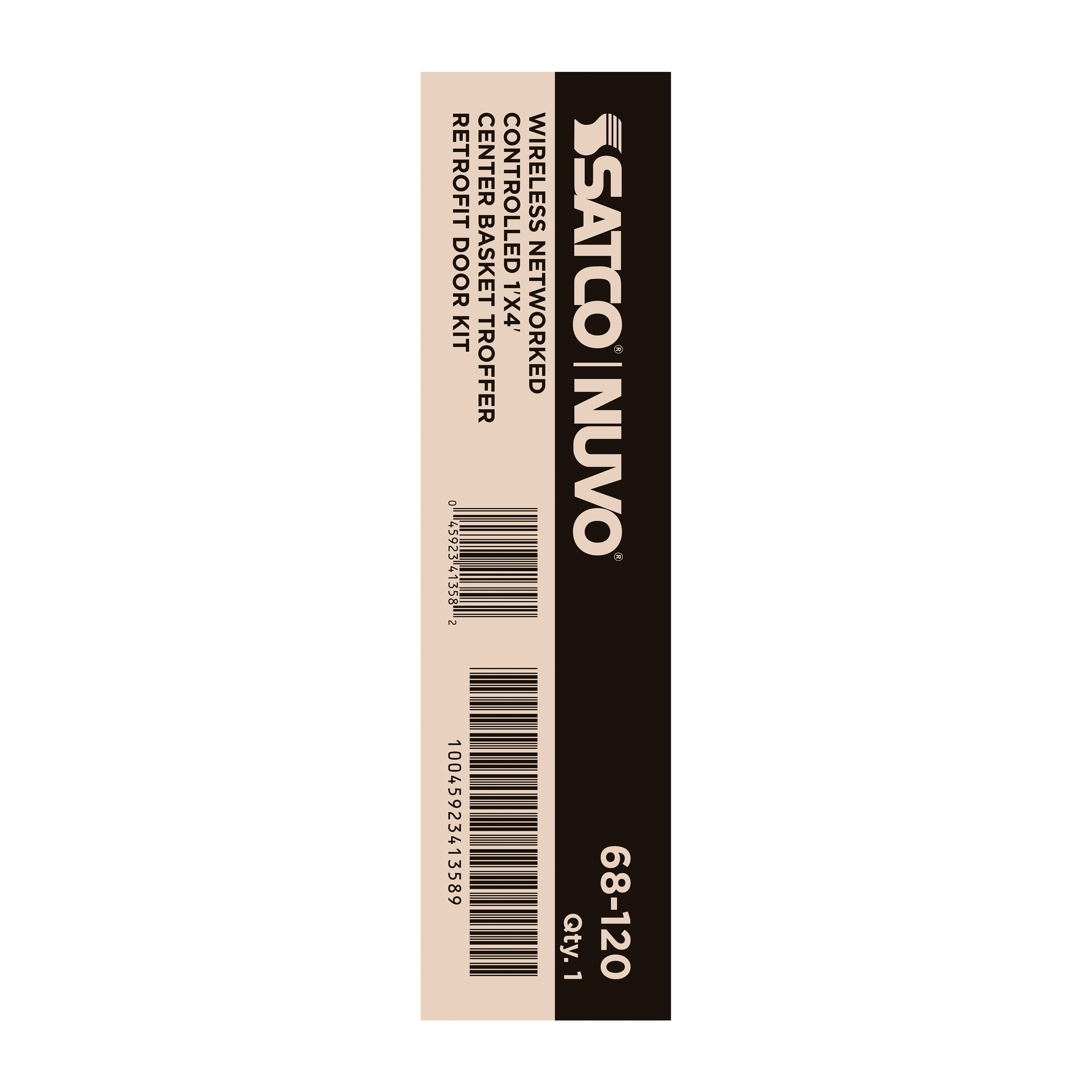 DOMINO 1X4 TROFFER RETRO KIT - 68-120