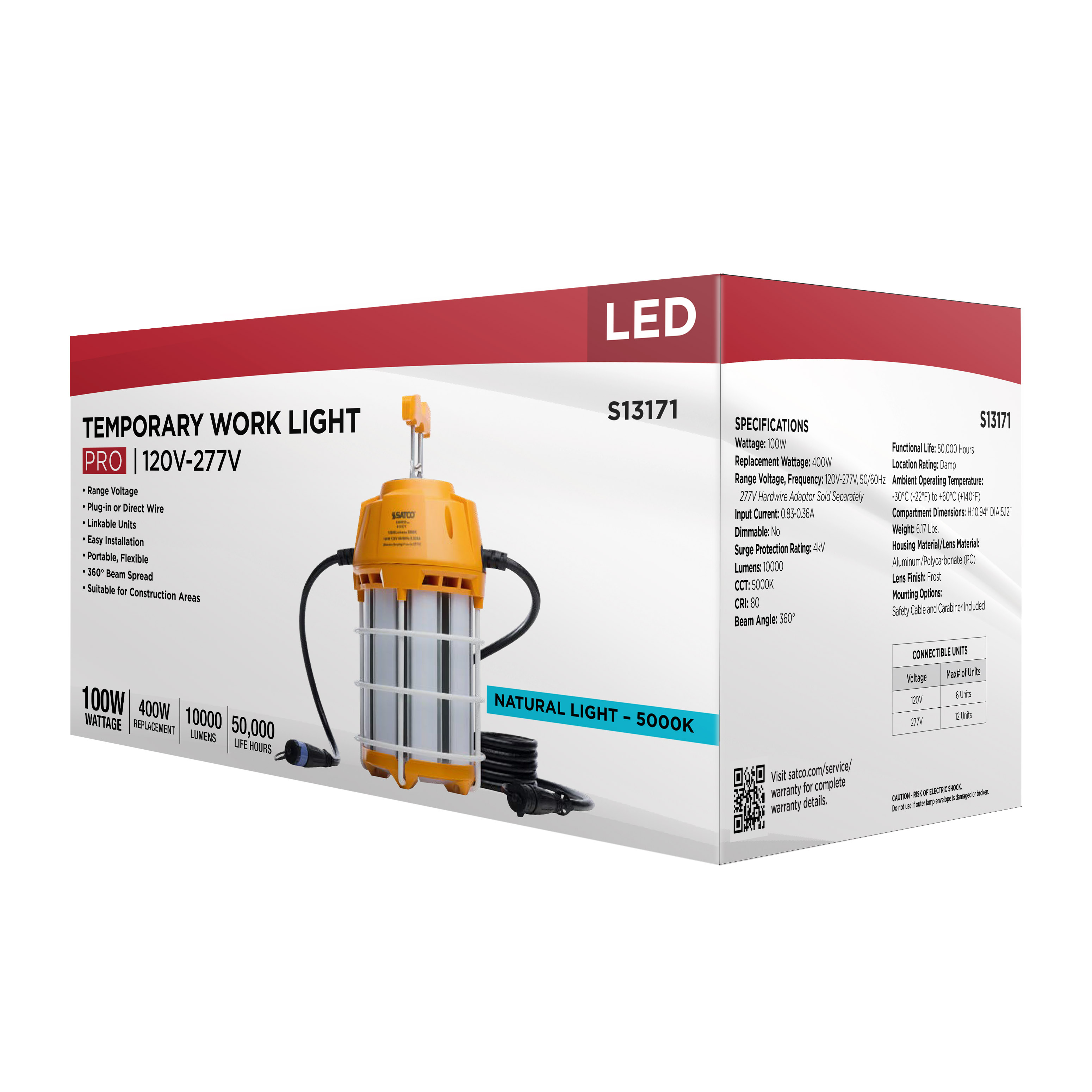 S13171 100W/LED/HID/TEMP/850/120-277V
