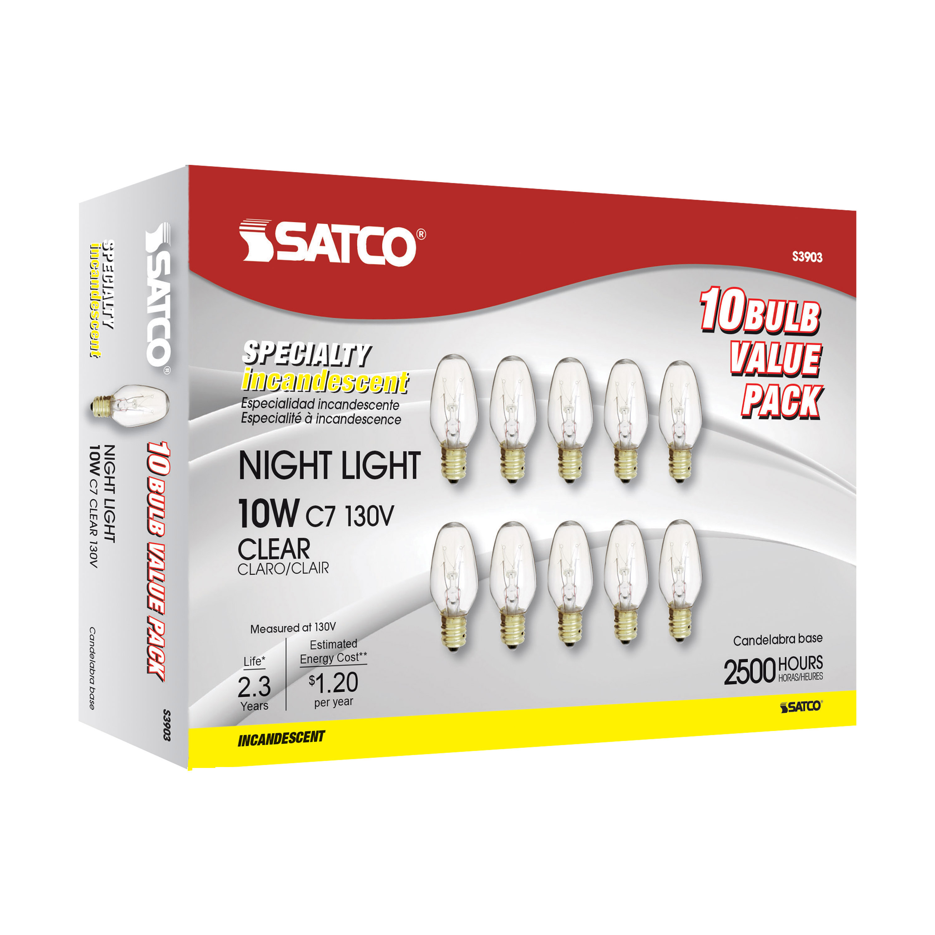 S3903 10C7 CLEAR 130V.