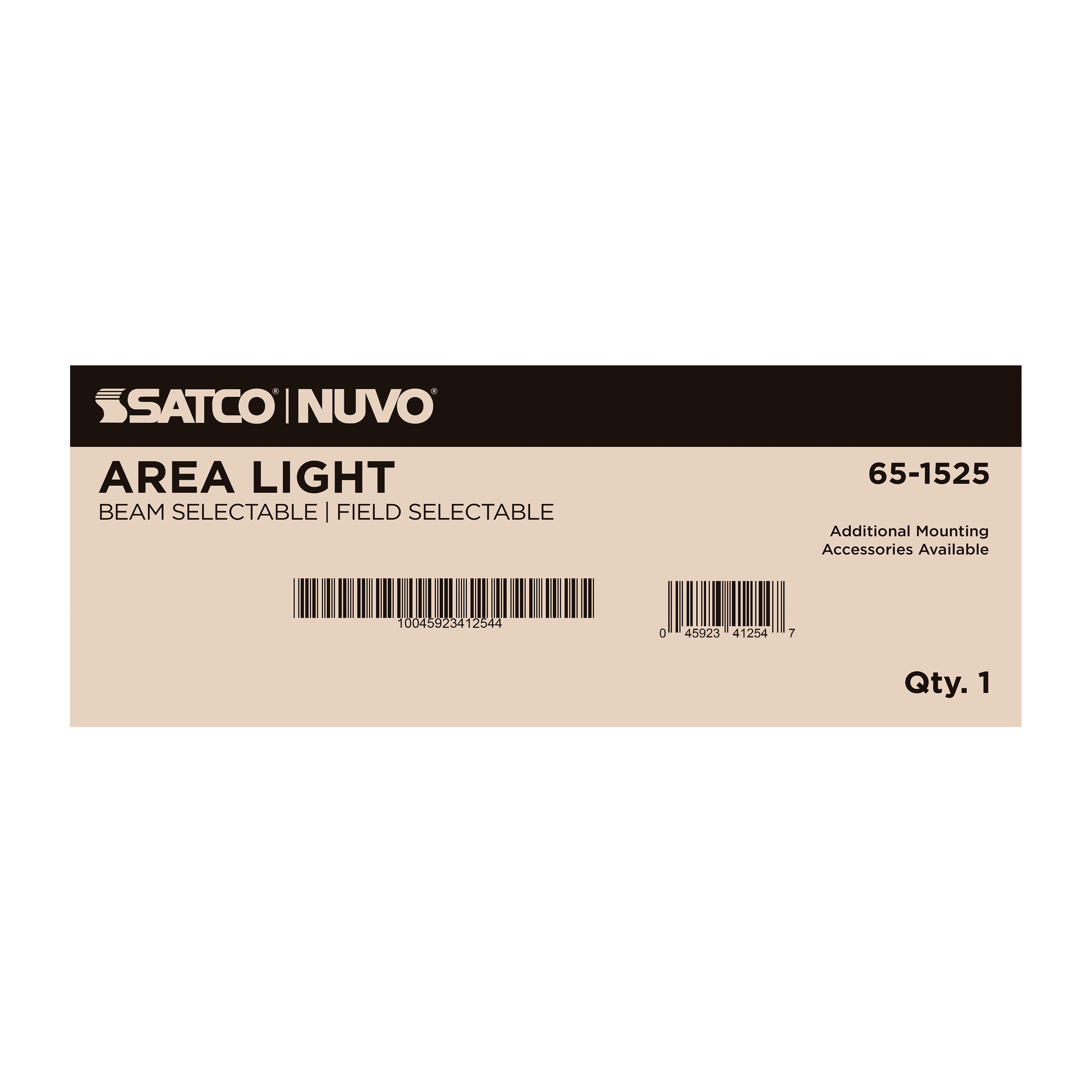 65-1525 LED AREA LIGHT BRONZE 120-277V