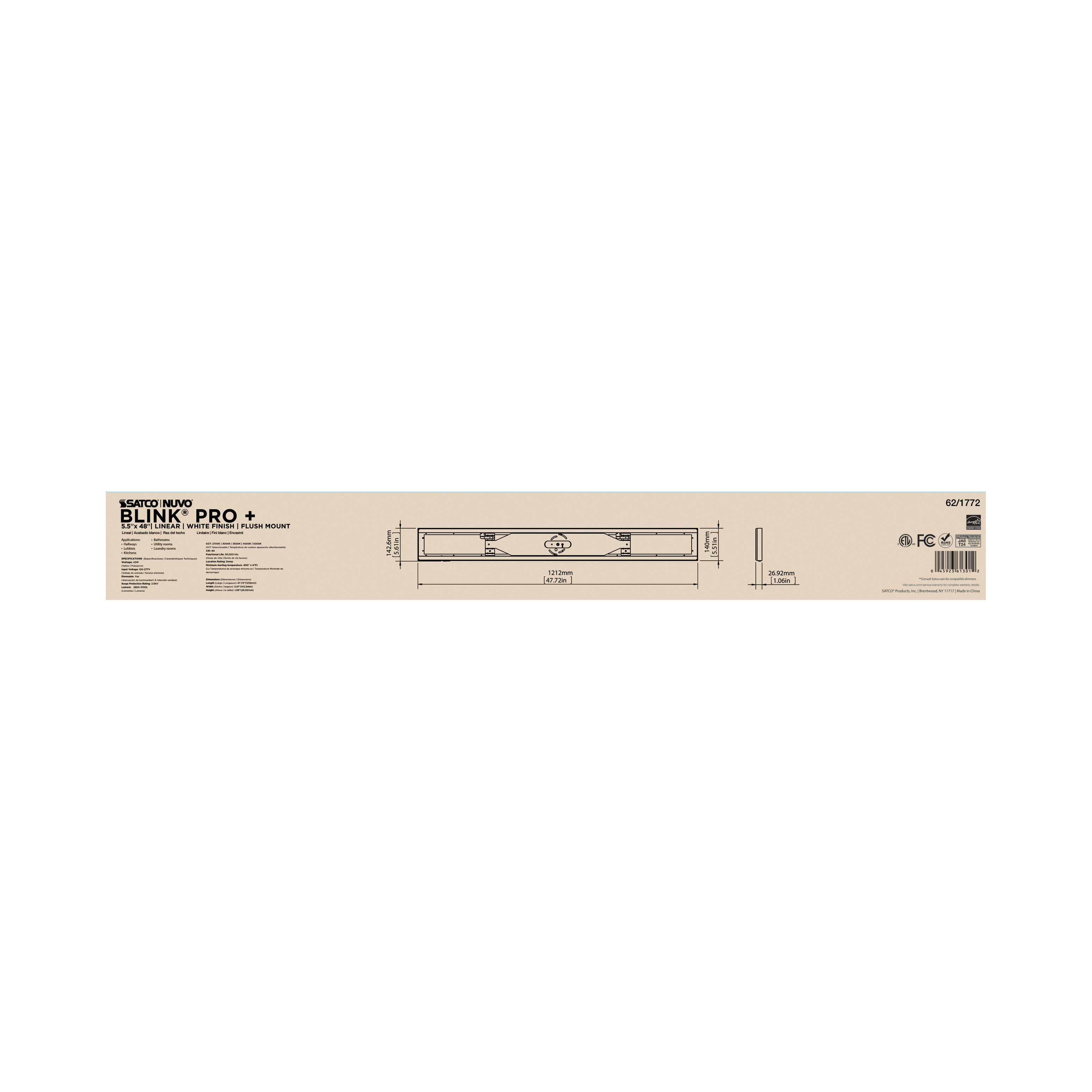 BLINK PRO PLUS 42W 5.5 X 48 - 62-1772