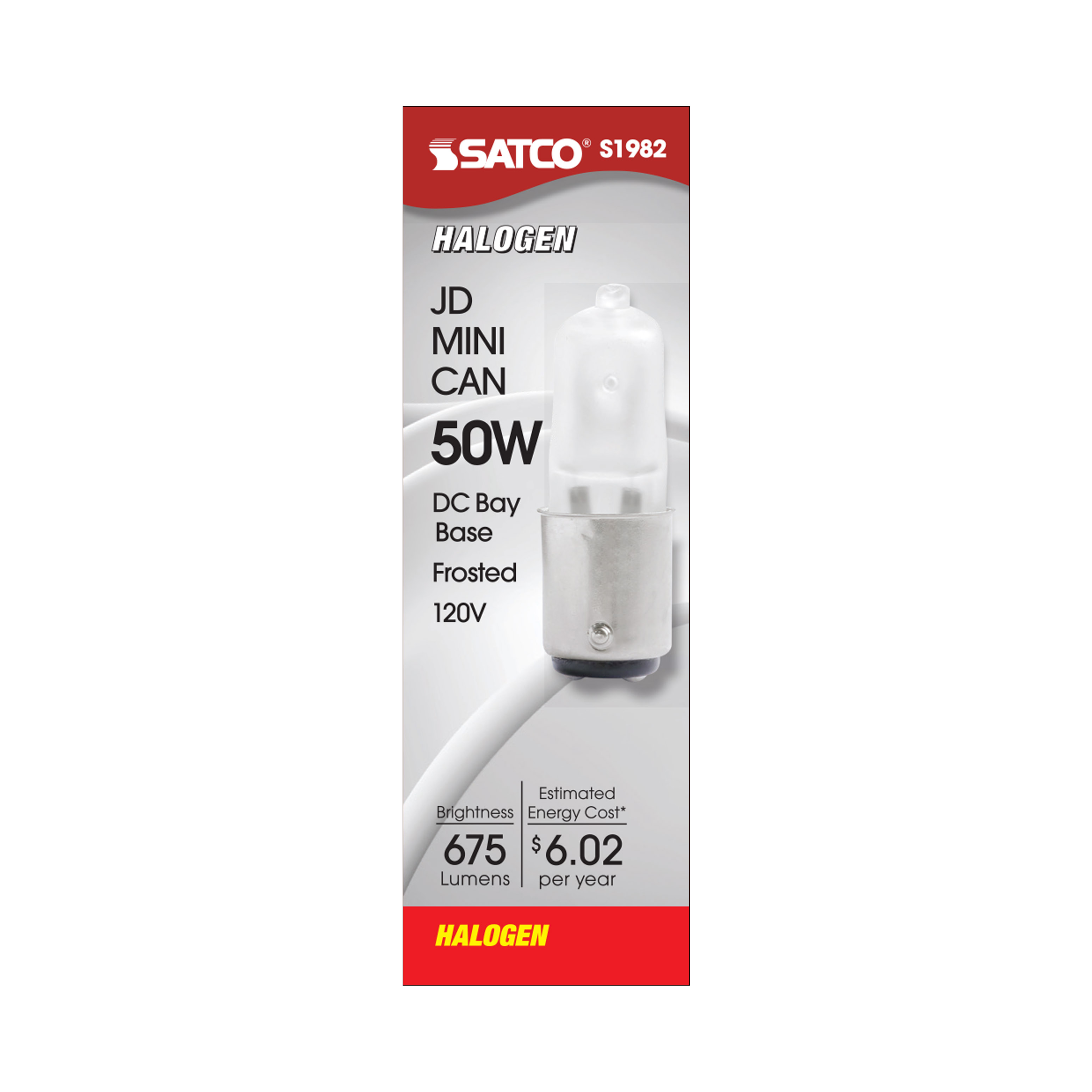 50W JD DC BAYONET FROSTED - S1982