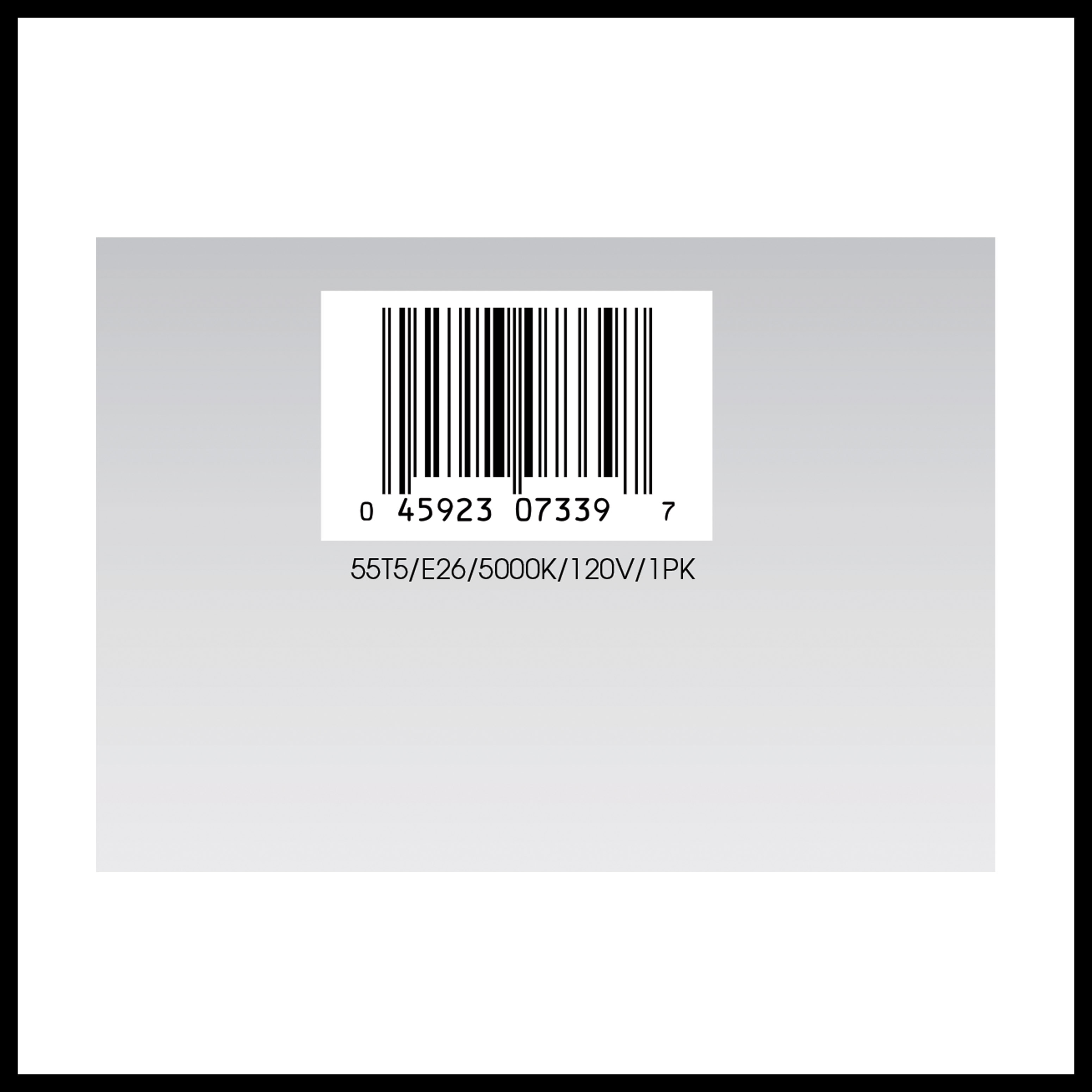 55T5/E26/5000K/120V/1PK - S7339