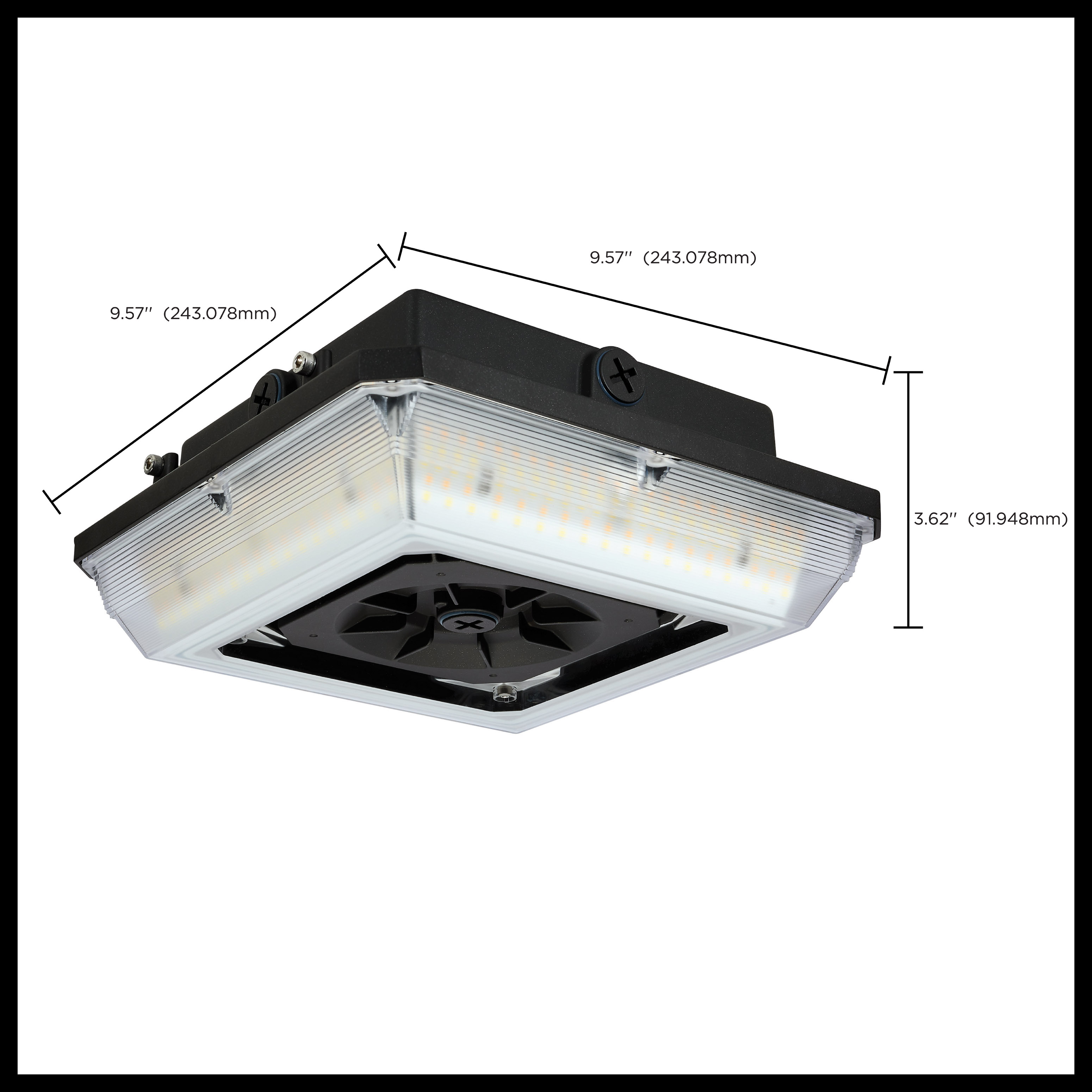 LED WIDE BEAM ANGLE CANOPY - 65-636