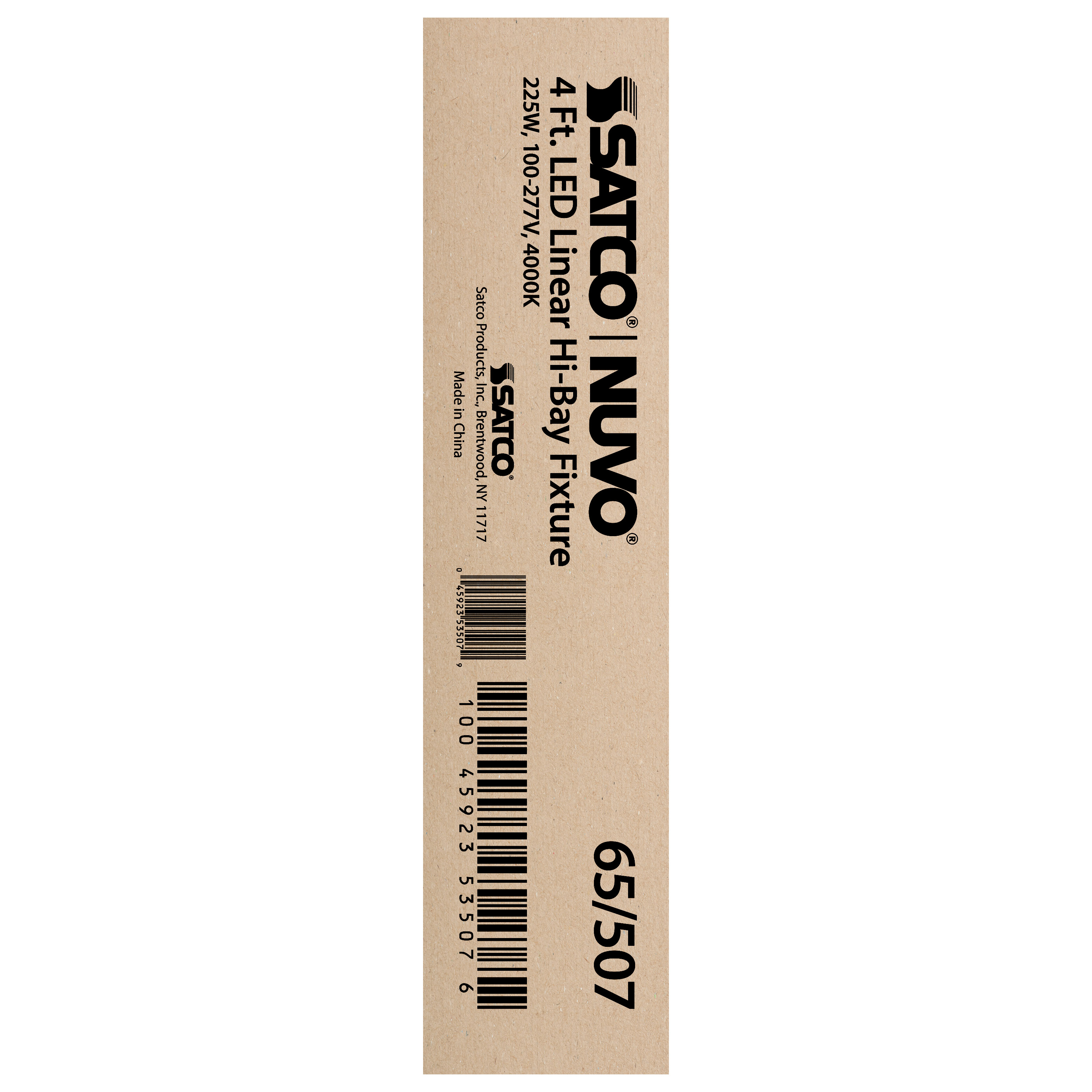 225W LED 4FT LINEAR HI-BAY - 65-507