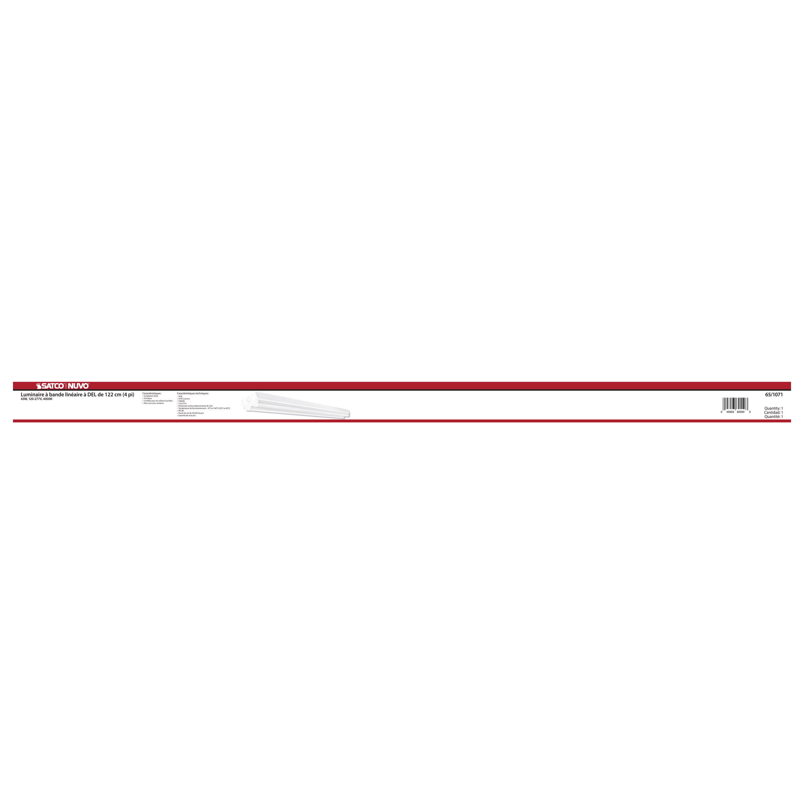 4' LED DOUBLE LIGHT STRIP - 65-1071