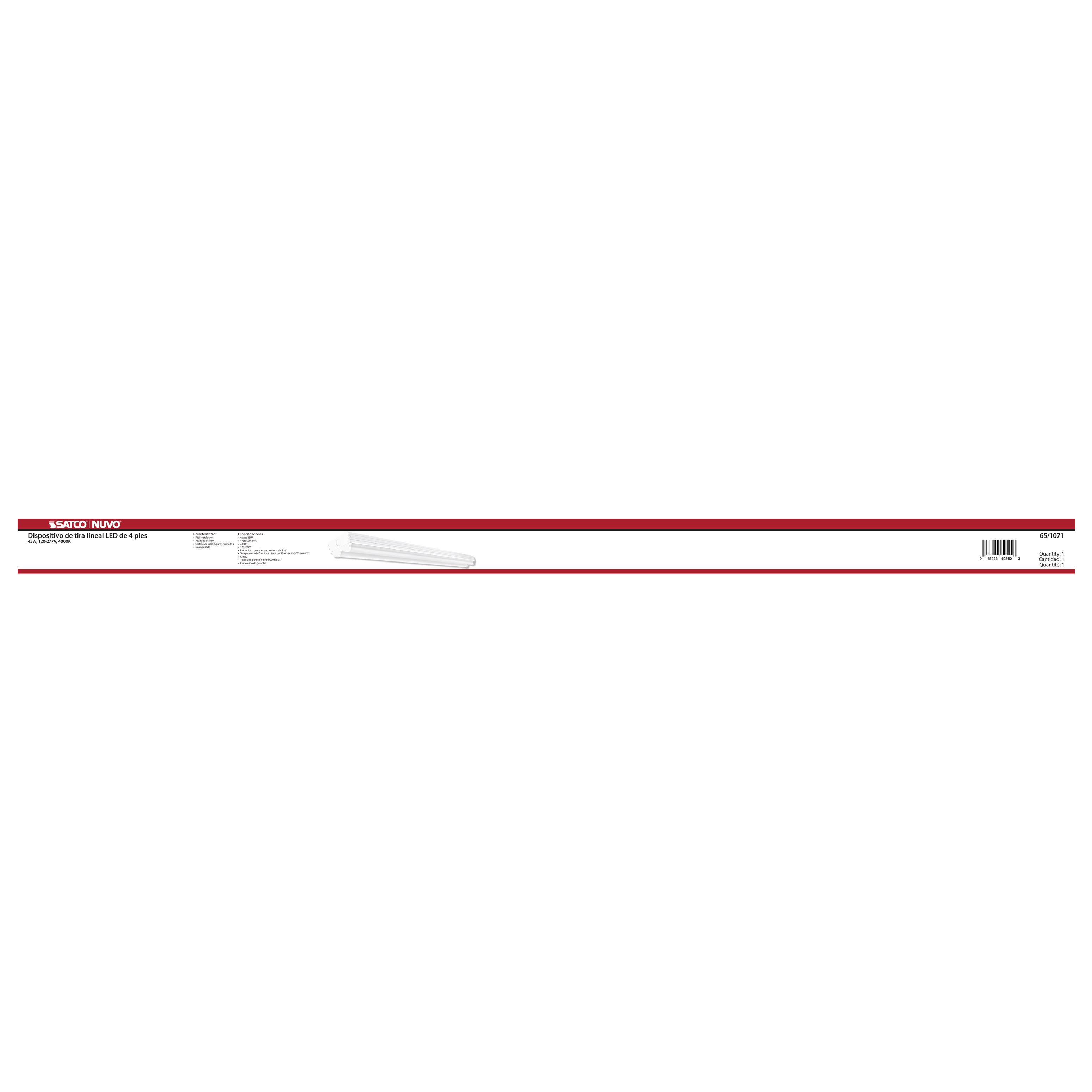 4' LED DOUBLE LIGHT STRIP - 65-1071