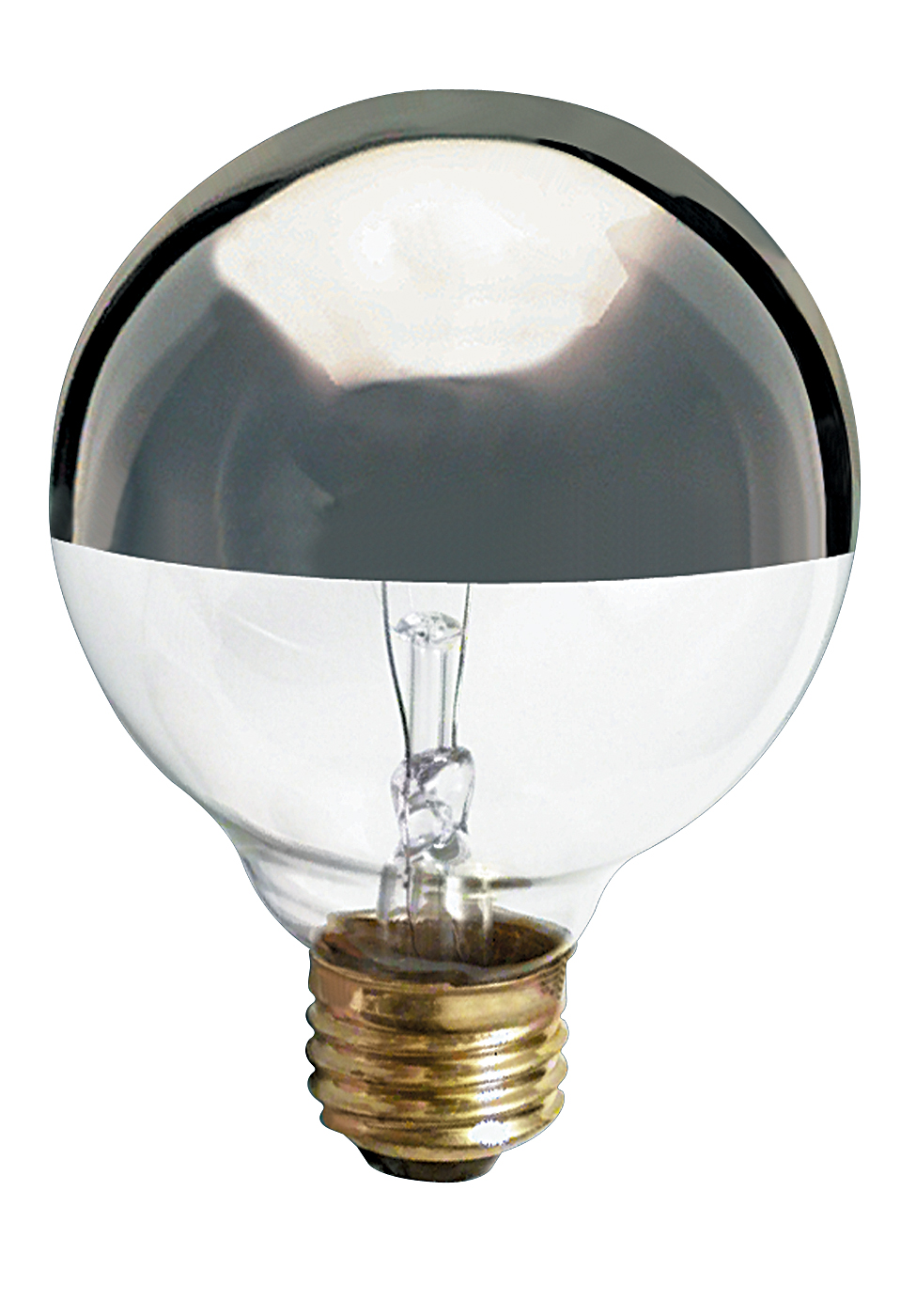 60W G25 SILVER CROWN - S3862