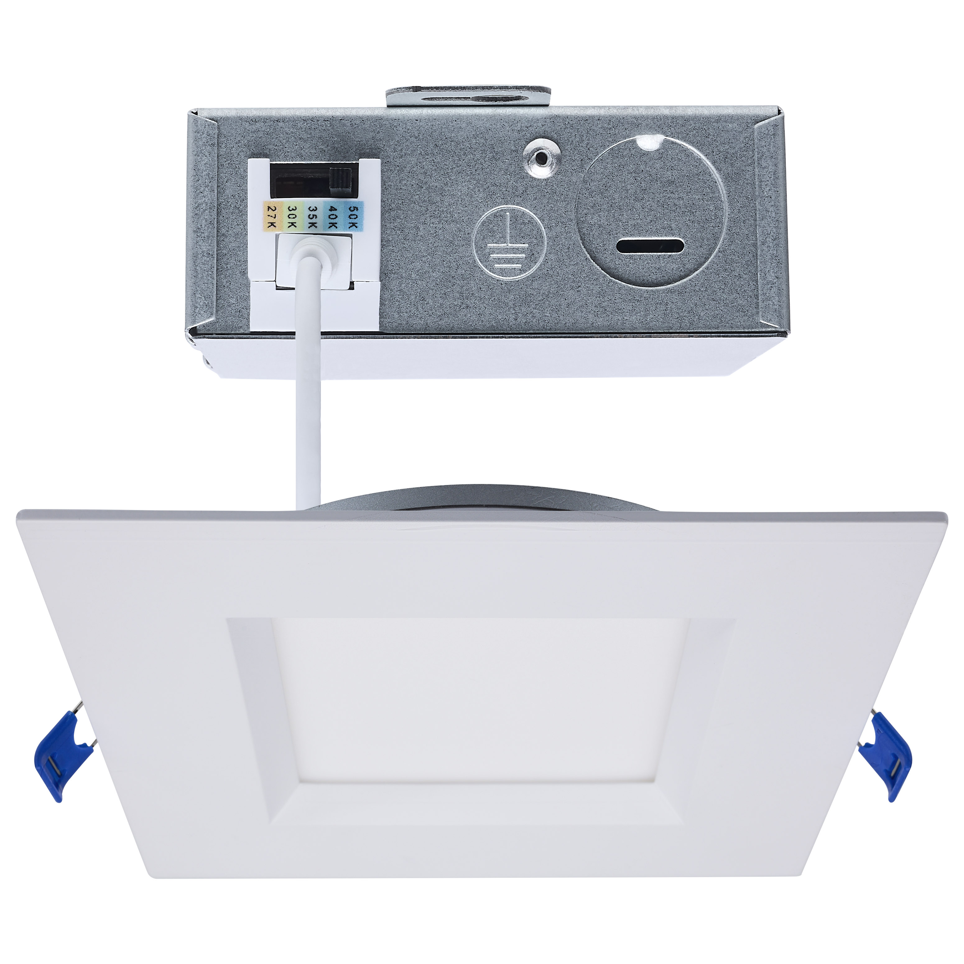 12WLED/DW/6/CCT-SEL/SQ/RD/WH - S11873R1