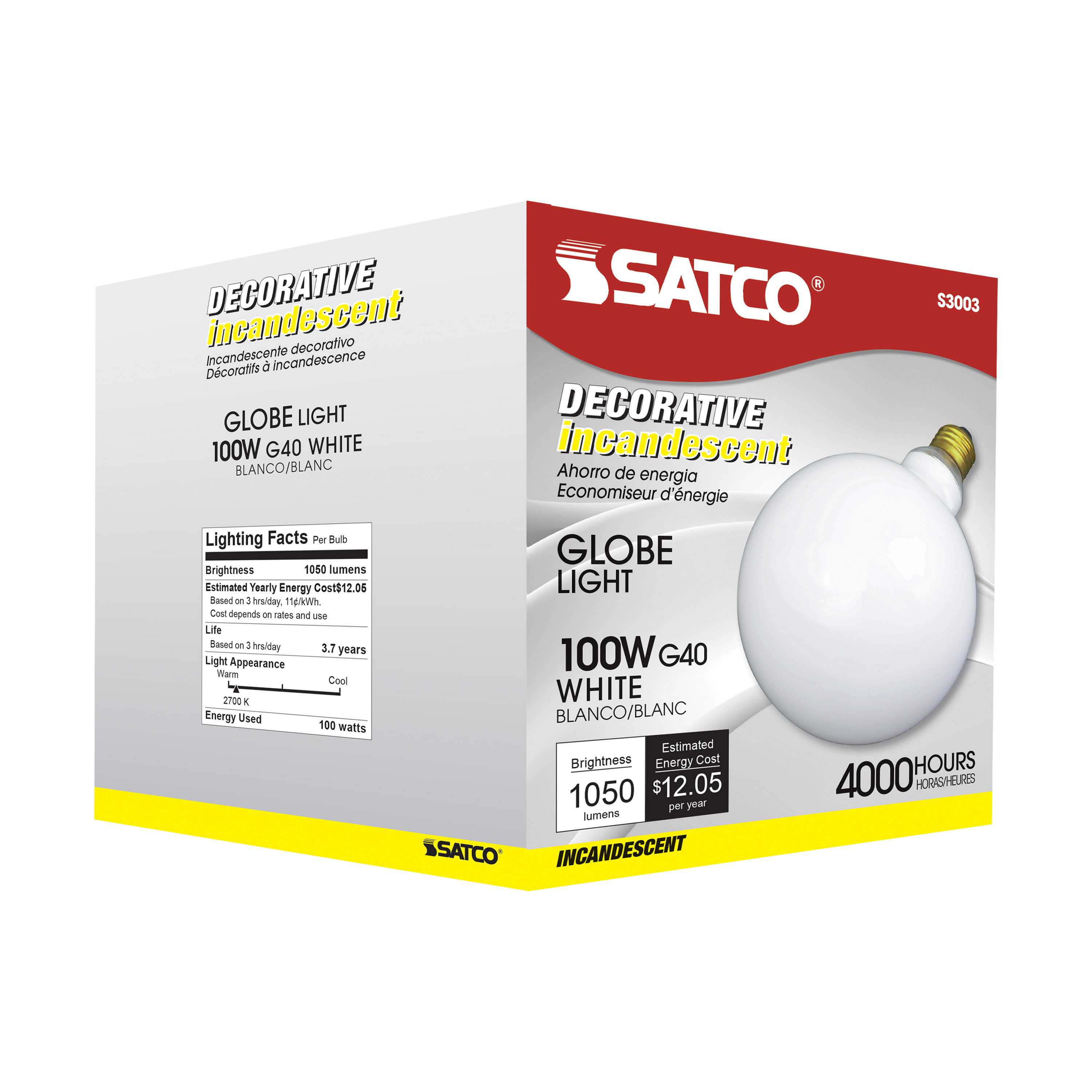 100W G-40 WHITE - S3003