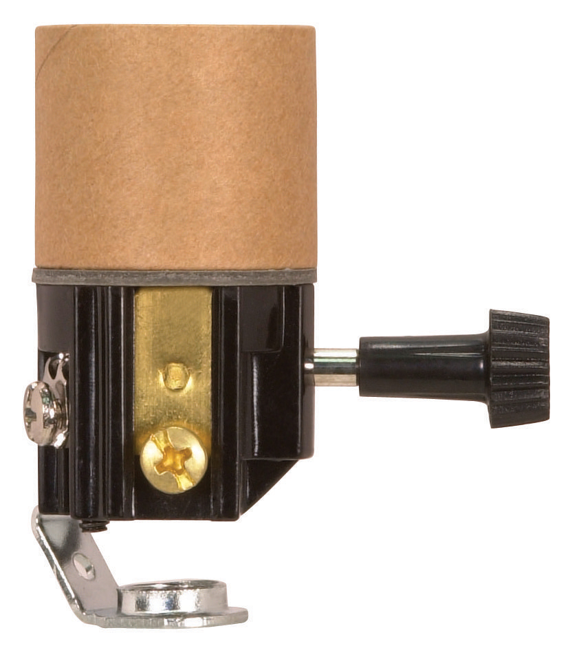 MED SCKT 2" ON-OFF TURN KNOB - 90-1152