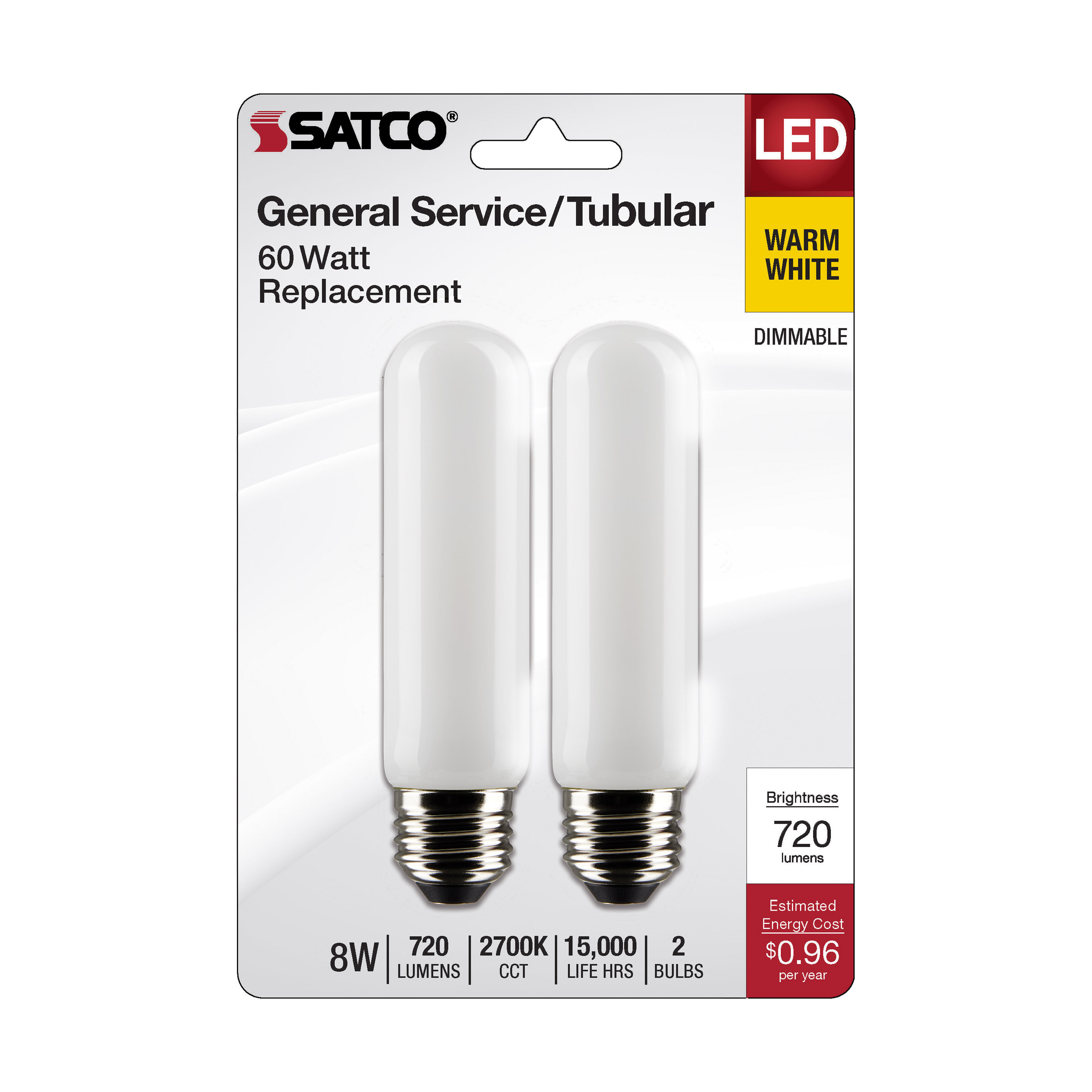 8T10/LED/FR/927/120V/E26/2CD - S21866