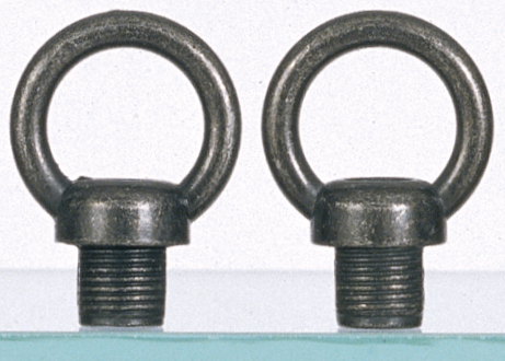 2 BLK FIN MALE LOOPS - S70-261