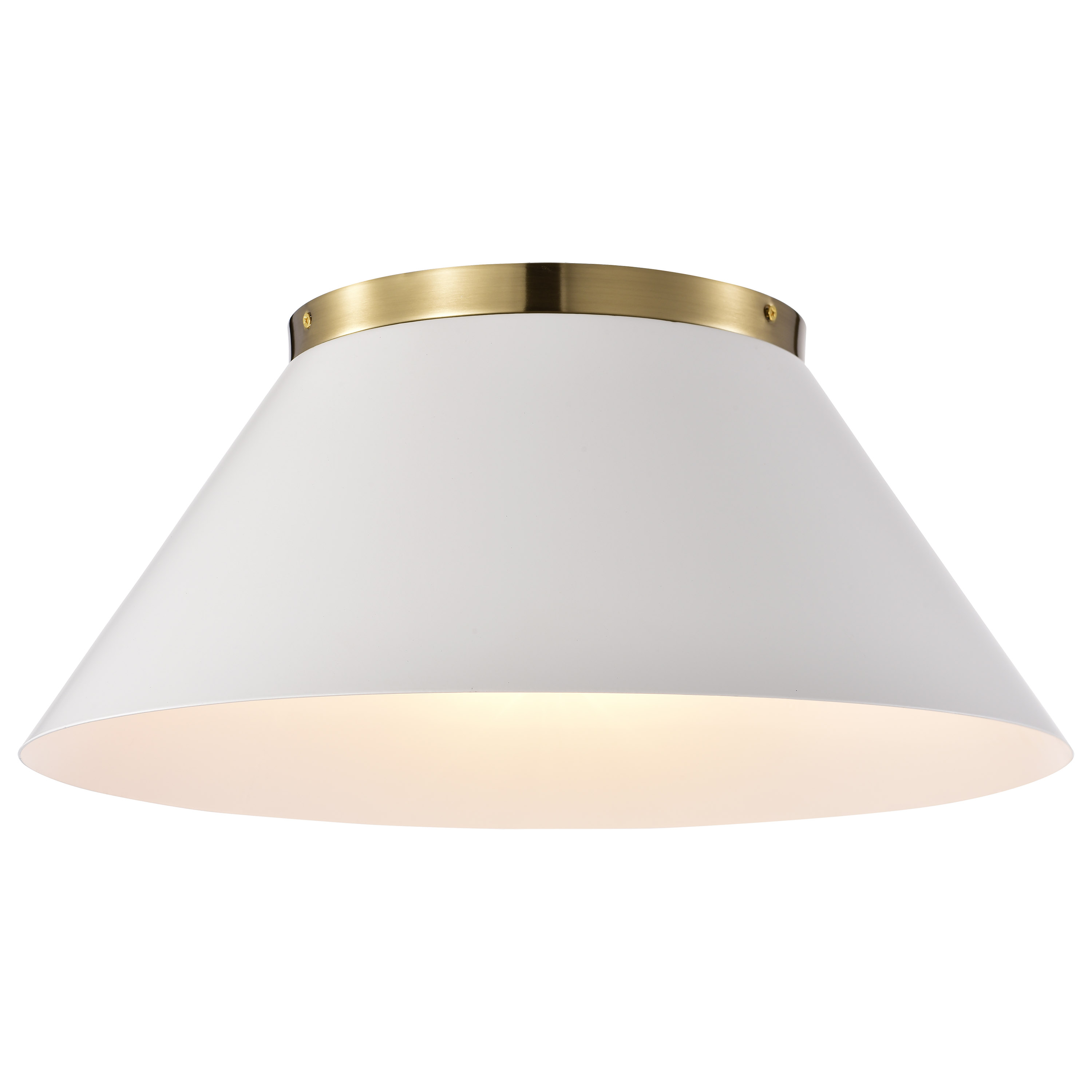 DOVER 3 LIGHT LARGE FLUSH - 60-7421
